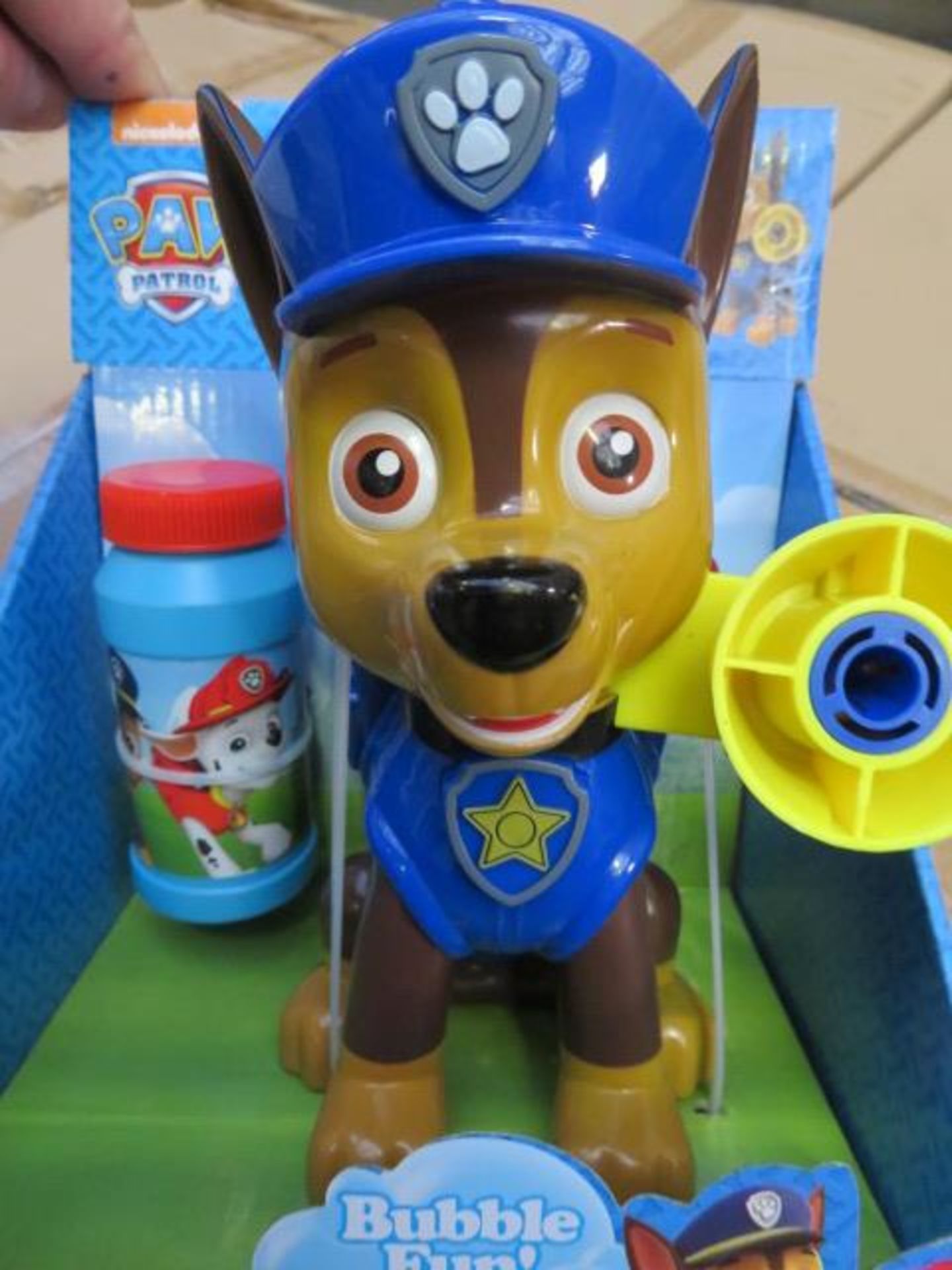 (17) PALLET TO CONTAIN 70 x BRAND NEW PAW PATROL BUBBLE BLOWERS. RRP £19.99 EACH. HUGE RE-SALE... - Image 3 of 3