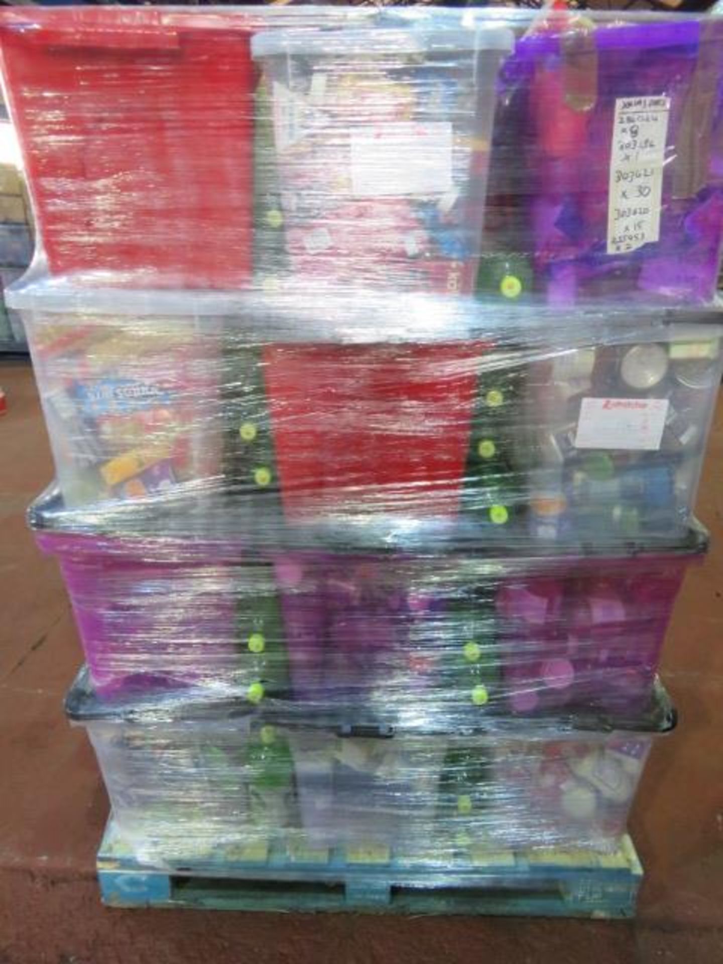 (12) LARGE PALLET TO CONTAIN A VERY LARGE QTY OF VARIOUS FOOD, DRINK & CONFECTIONARY TO INCLUDE...