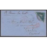 Cape Of Good Hope 1864 Cover To England