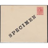 Falkland Islands Envelope Overprinted “Specimen”