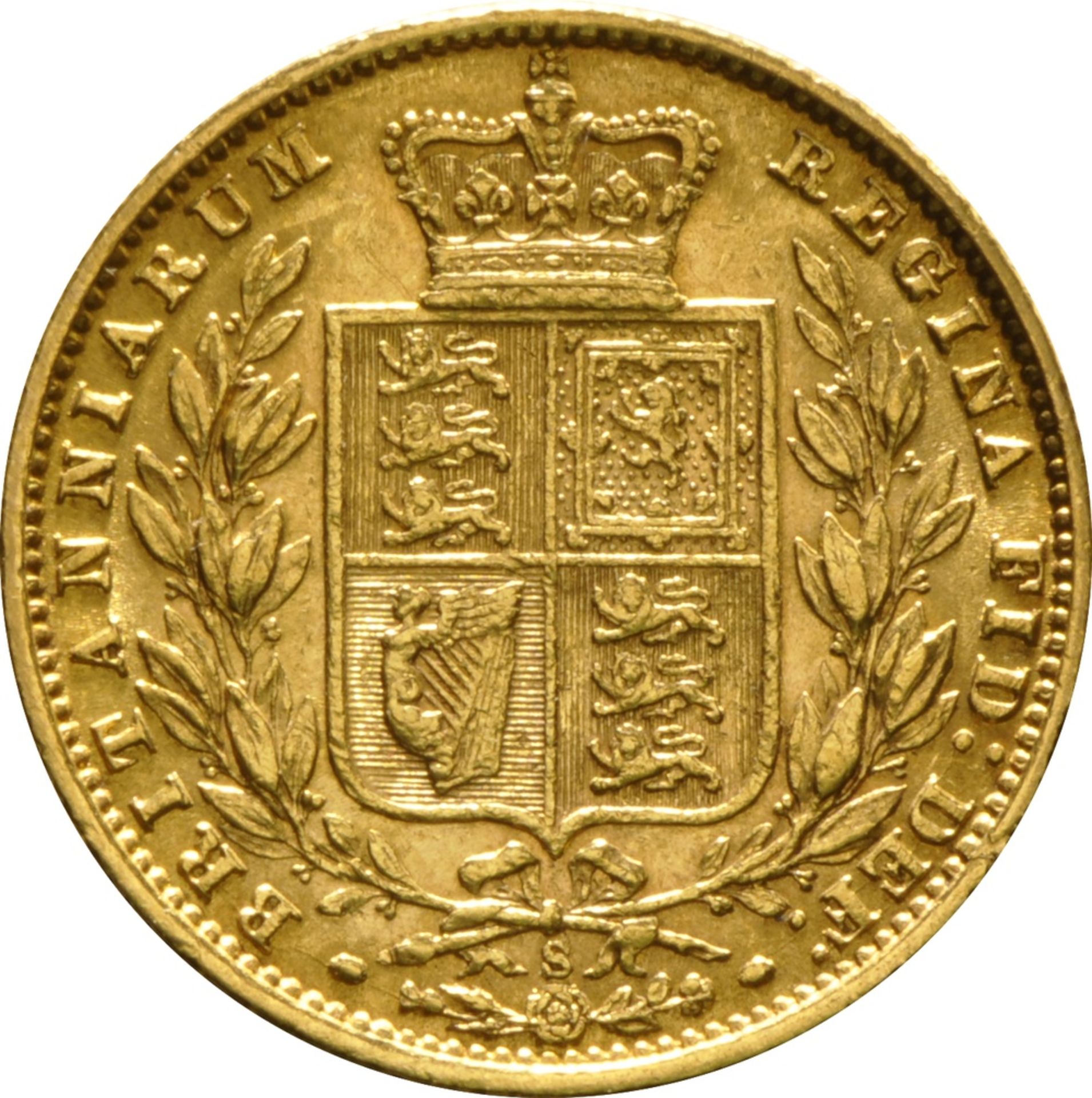 1875 Queen Victoria Sovereign (Sydney) - Image 2 of 2