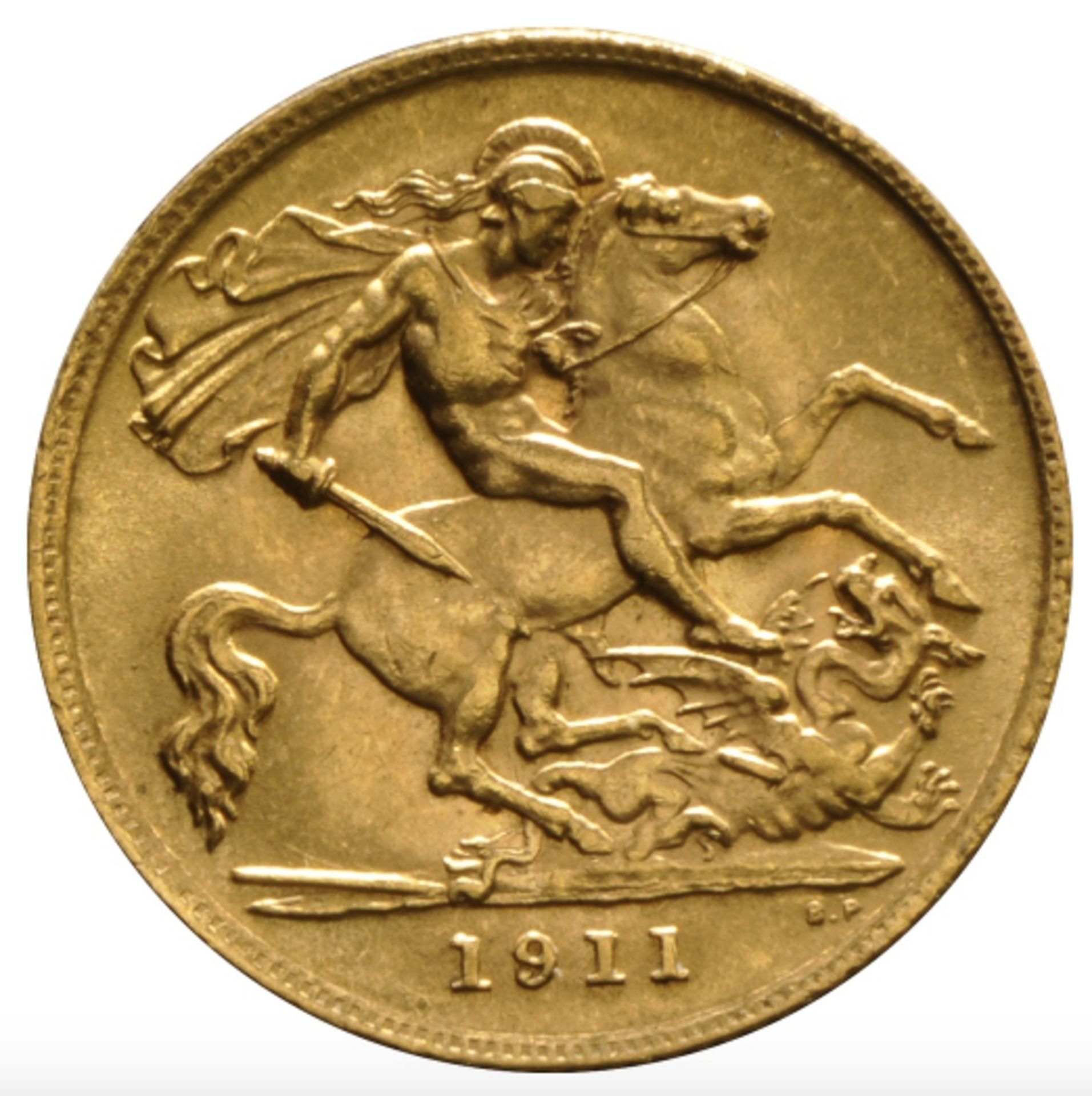 1911 - Half Sovereign - King George V - London