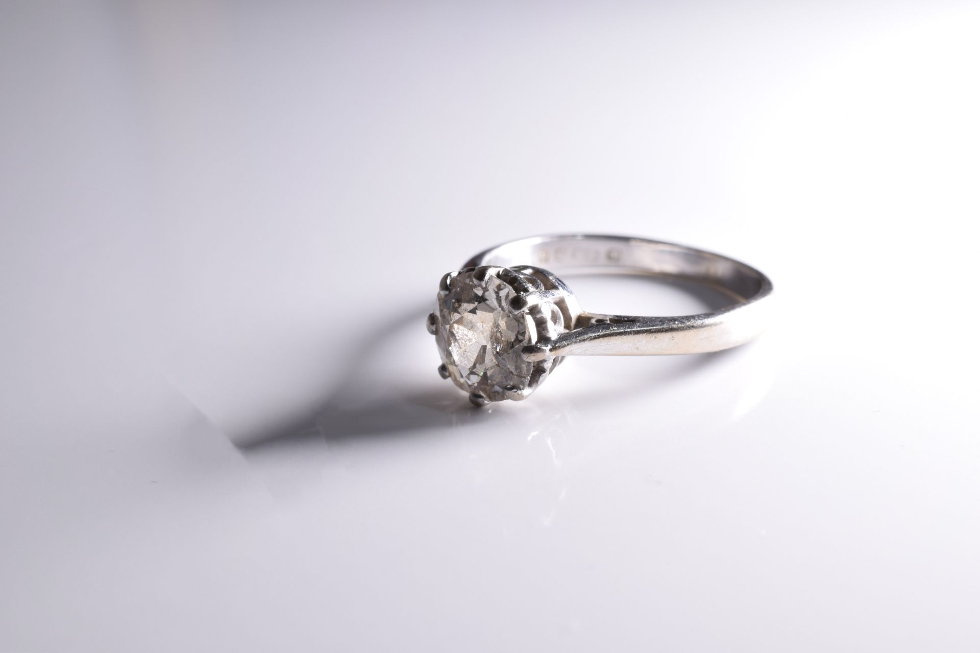 GIA Certified, 1/2 Carat Engagement ring - Image 4 of 5