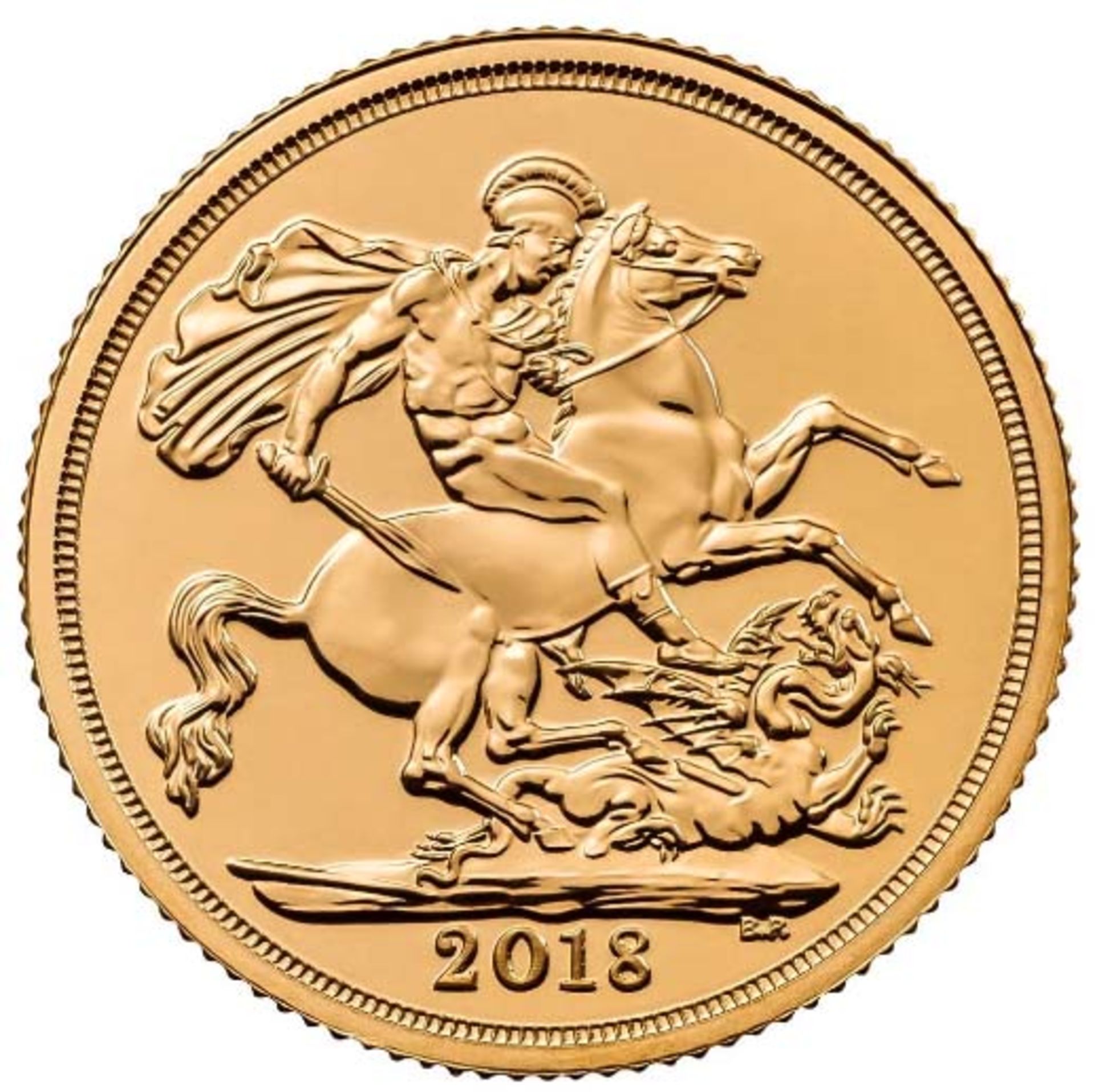 2018 Gold Proof Sovereign QE II - Image 2 of 2