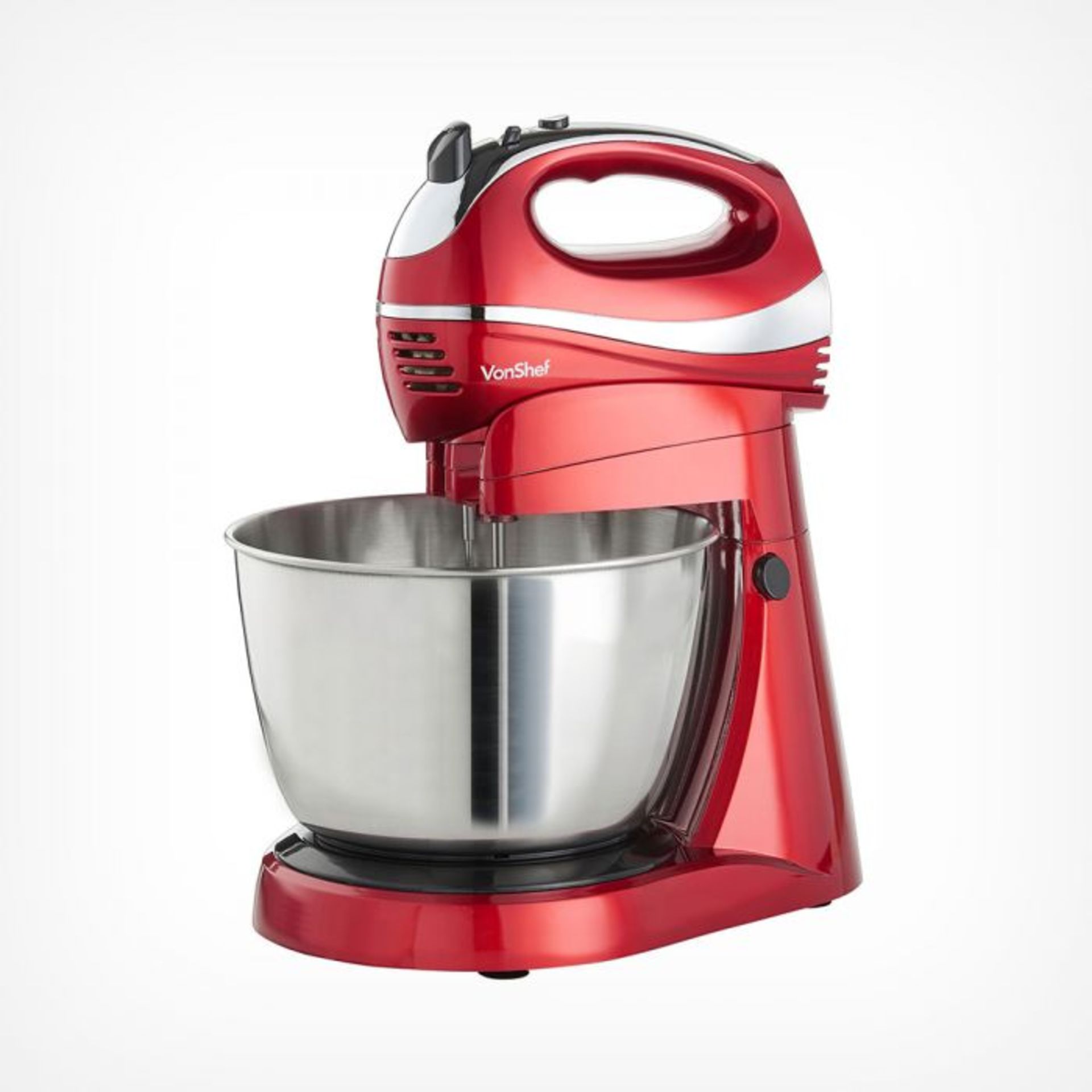 (V187) Red Hand & Stand Mixer The Red stand mixer and hand mixer is a must have kitchen applia... - Image 2 of 3