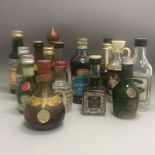 A parcel of 18 Alcoholic Miniatures