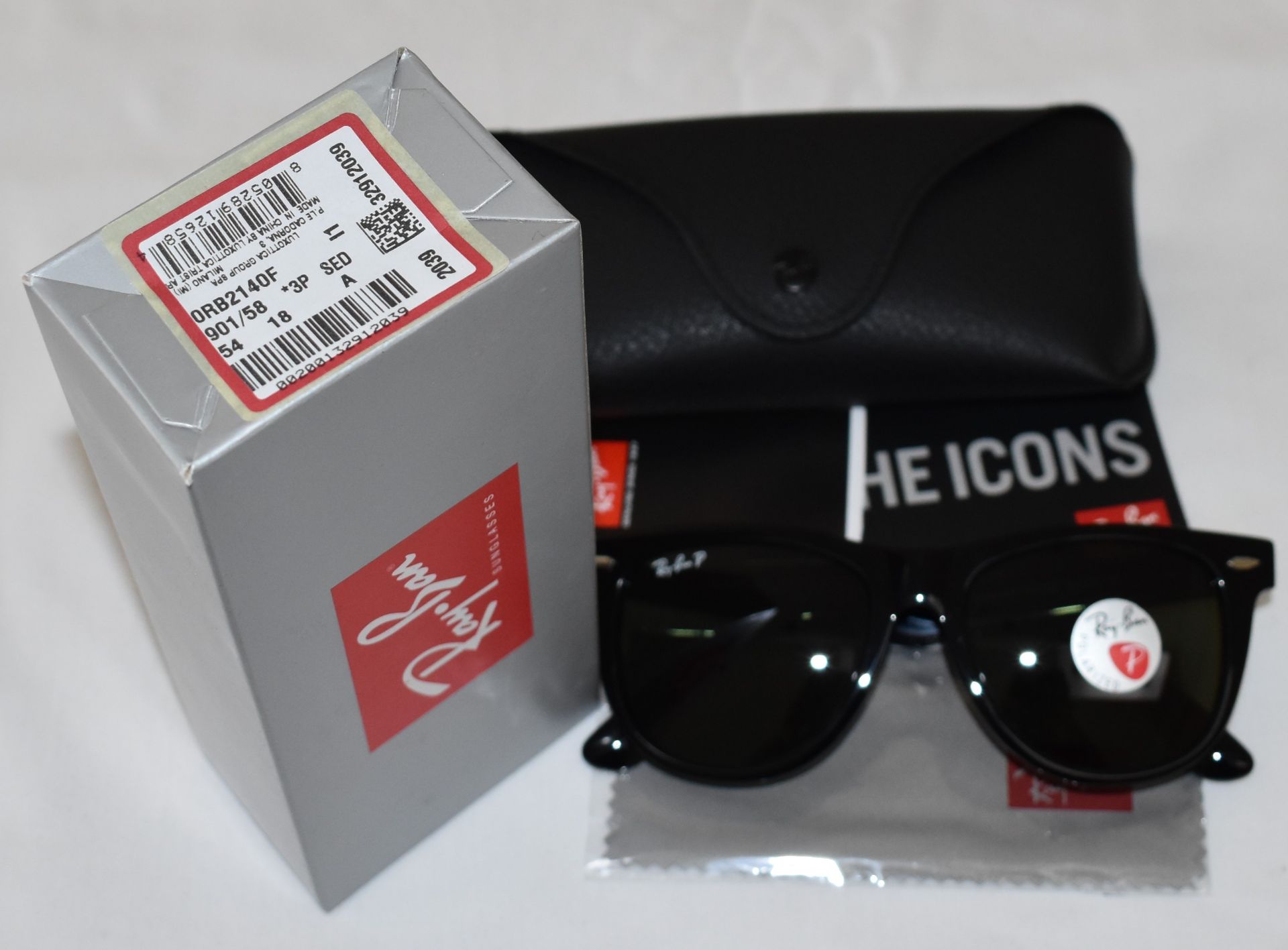 Ray Ban Sunglasses ORB2140F 901/58 - Image 2 of 2