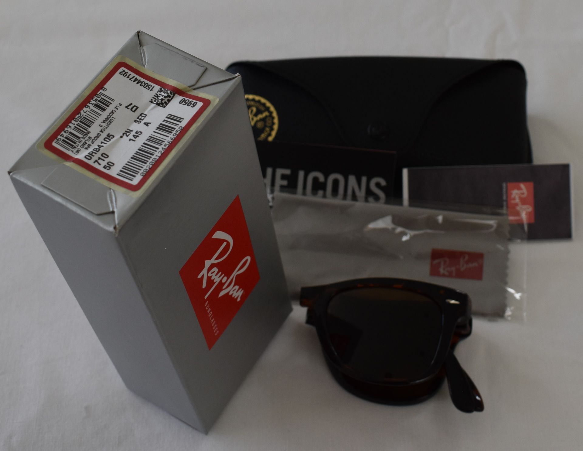 Ray Ban Sunglasses (FOLDABLE) ORB4105 710 *2N - Image 4 of 4