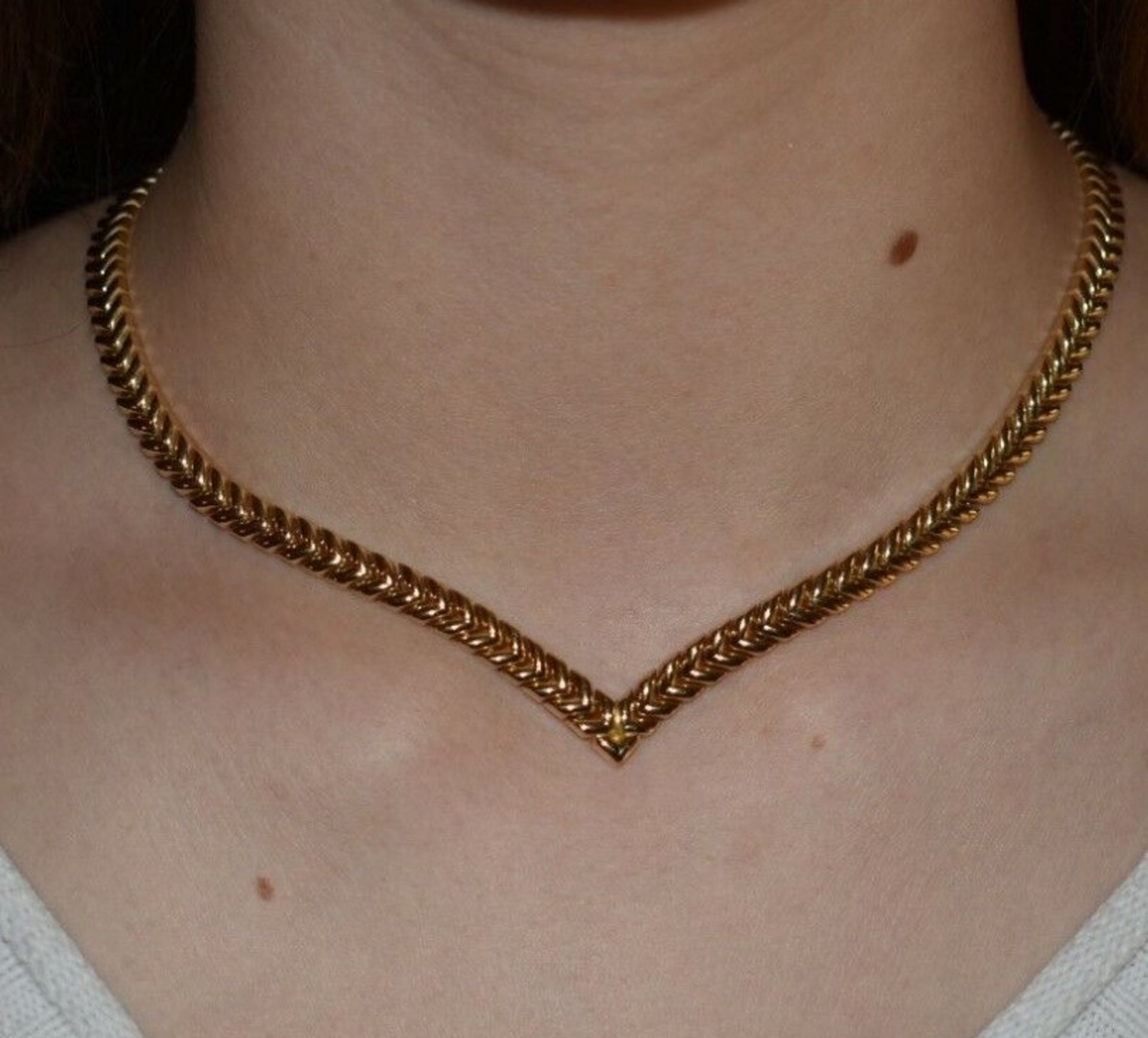 Mappin and Webb 18ct Gold Necklace - Image 5 of 5