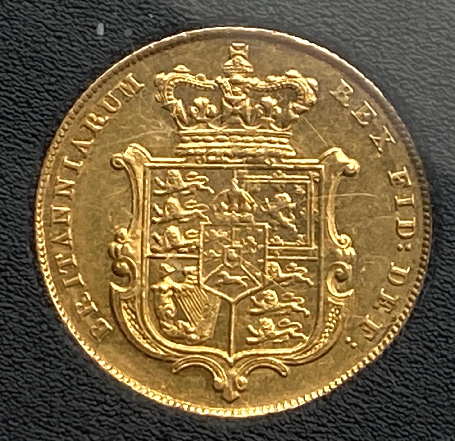 EXTREMELY FINE 1829 KING GEORGE IV FULL GOLD SOVEREIGN - Image 2 of 2