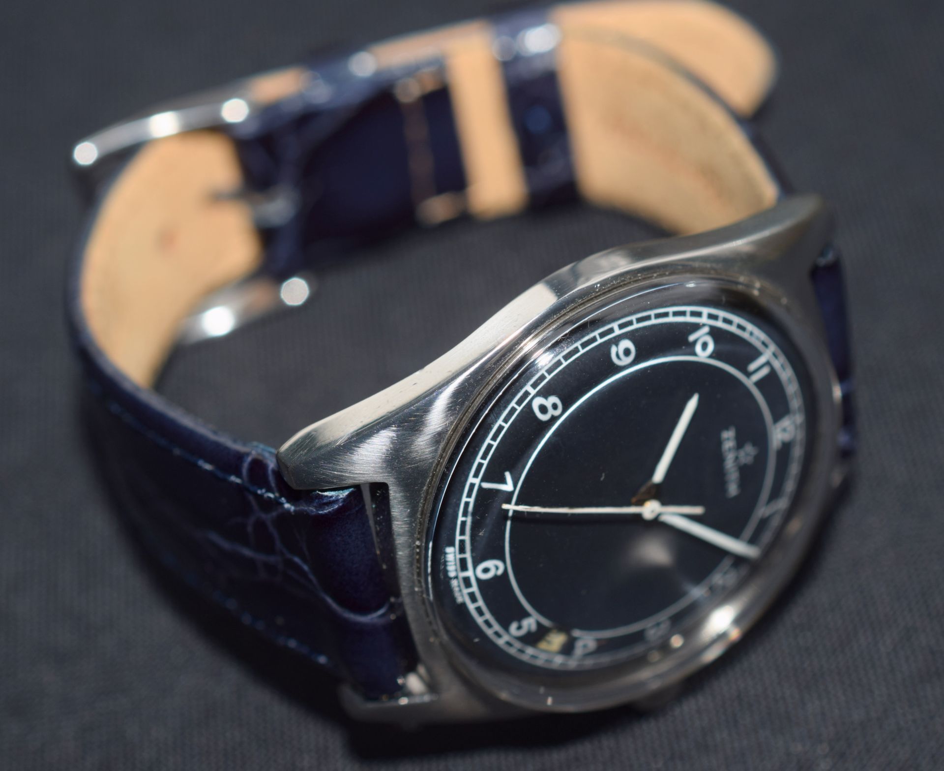 Zenith Black Dial Gentleman's Wristwatch - Image 4 of 5