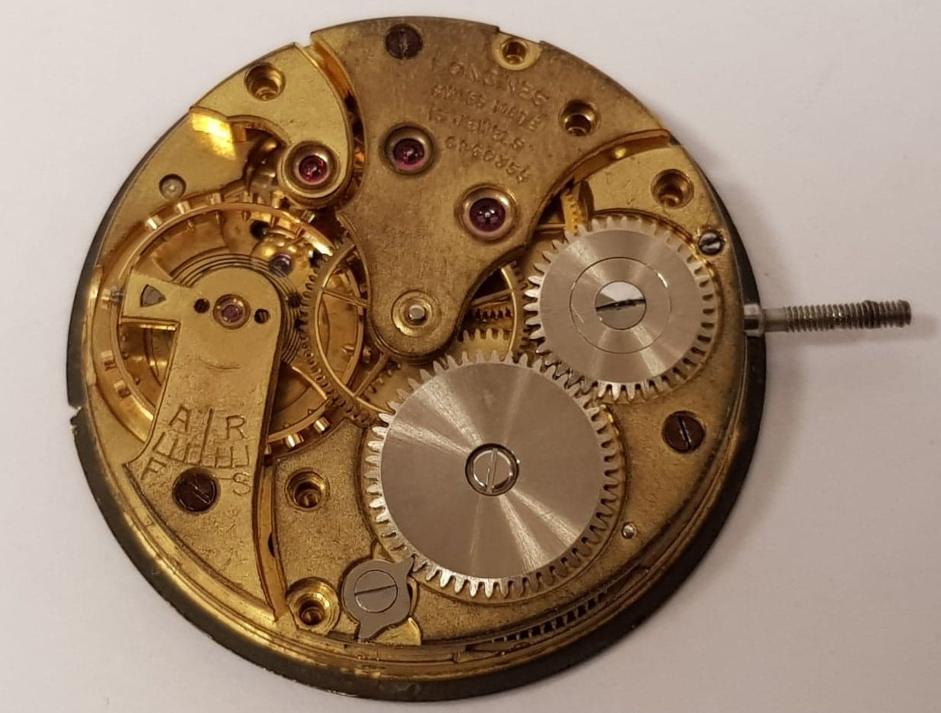 Vintage Longines Military Dial & Movement A/F - Image 5 of 5