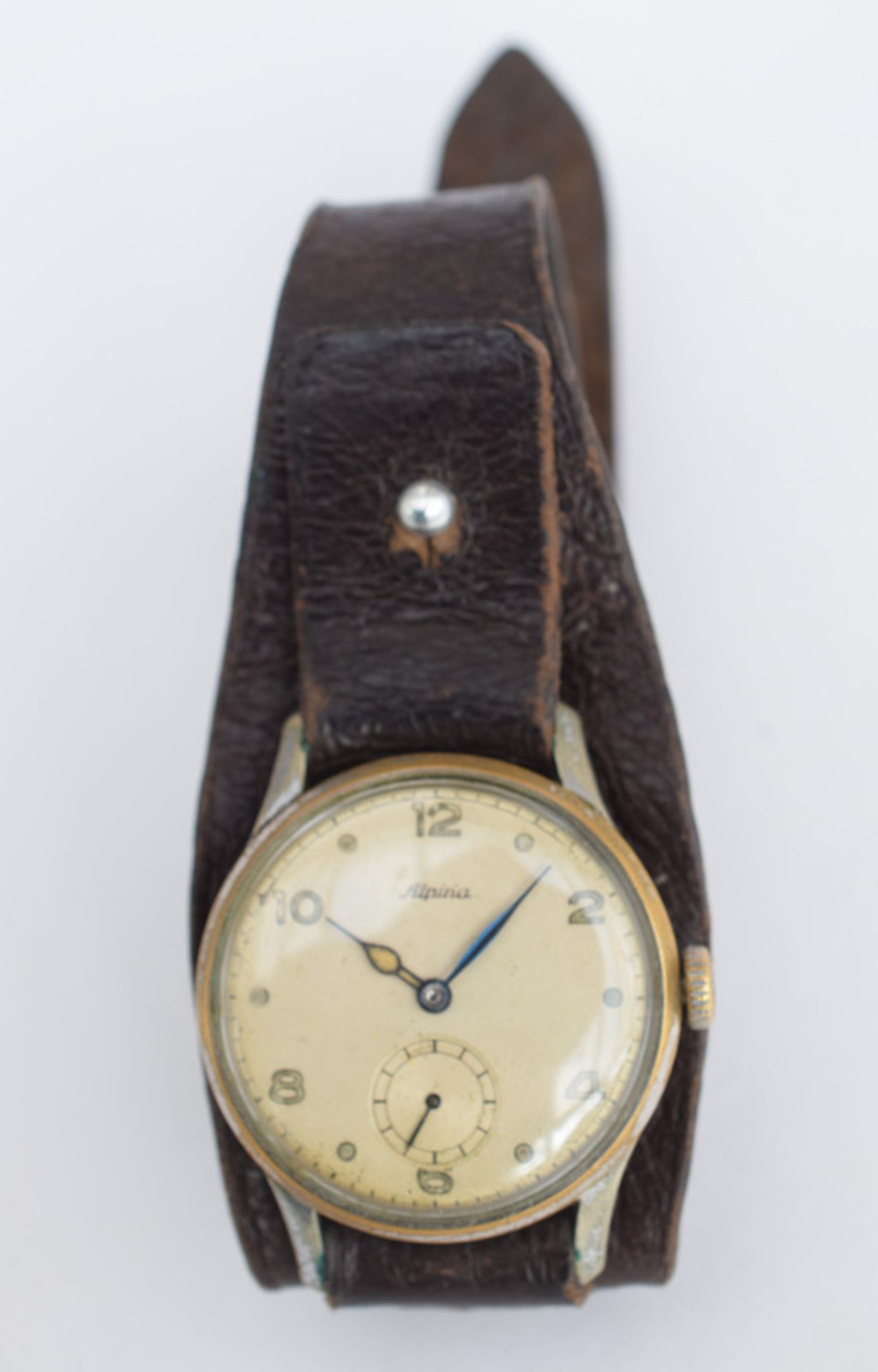 Alpine Vintage Military Style Watch With Compass On Strap - Image 2 of 5