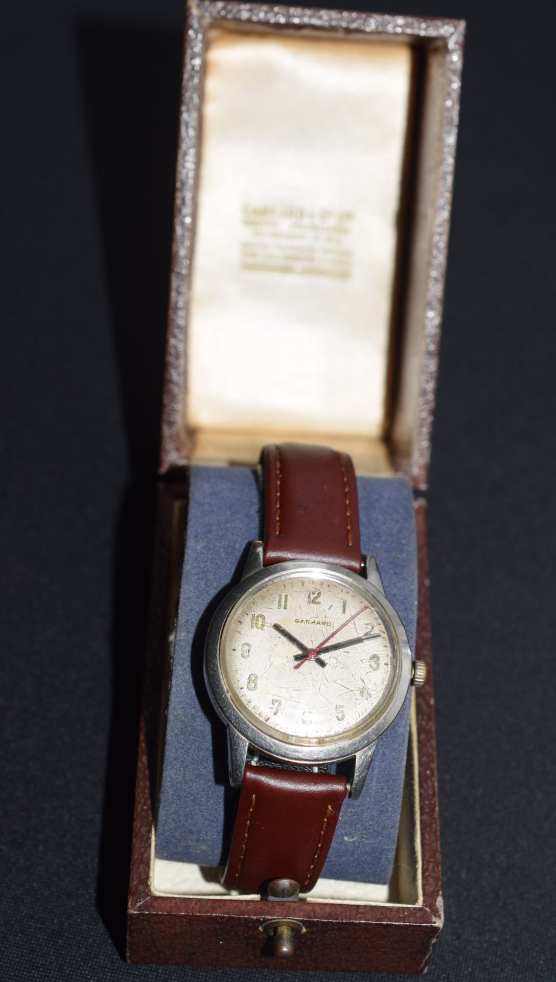 Garrard Manual Wind Watch In Original Box - no reserve