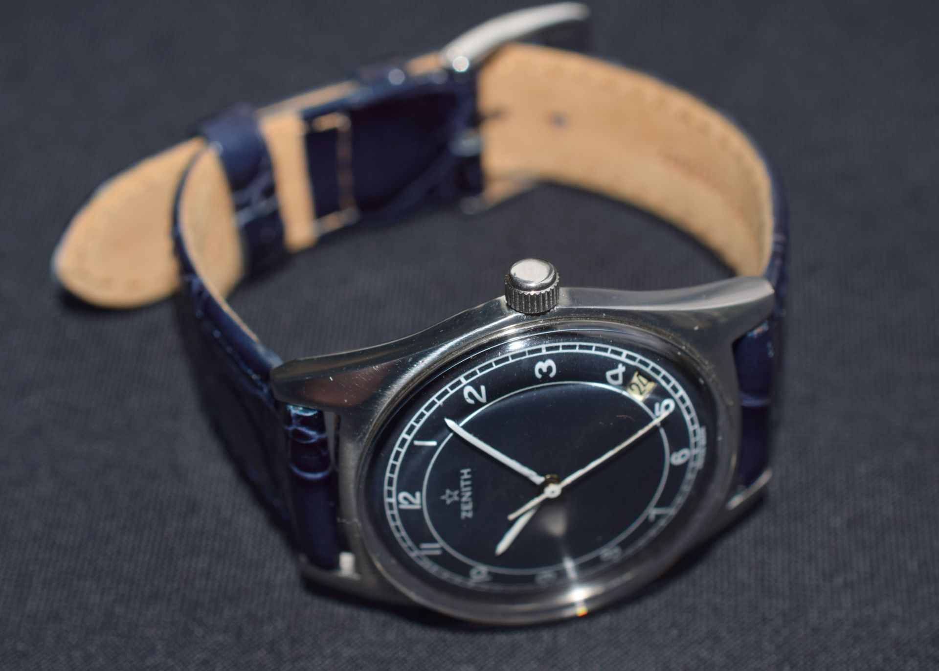 Zenith Black Dial Gentleman's Wristwatch - Image 3 of 5