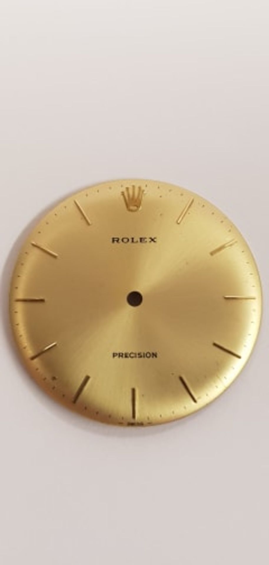 18ct Gold Rolex Precision Dial