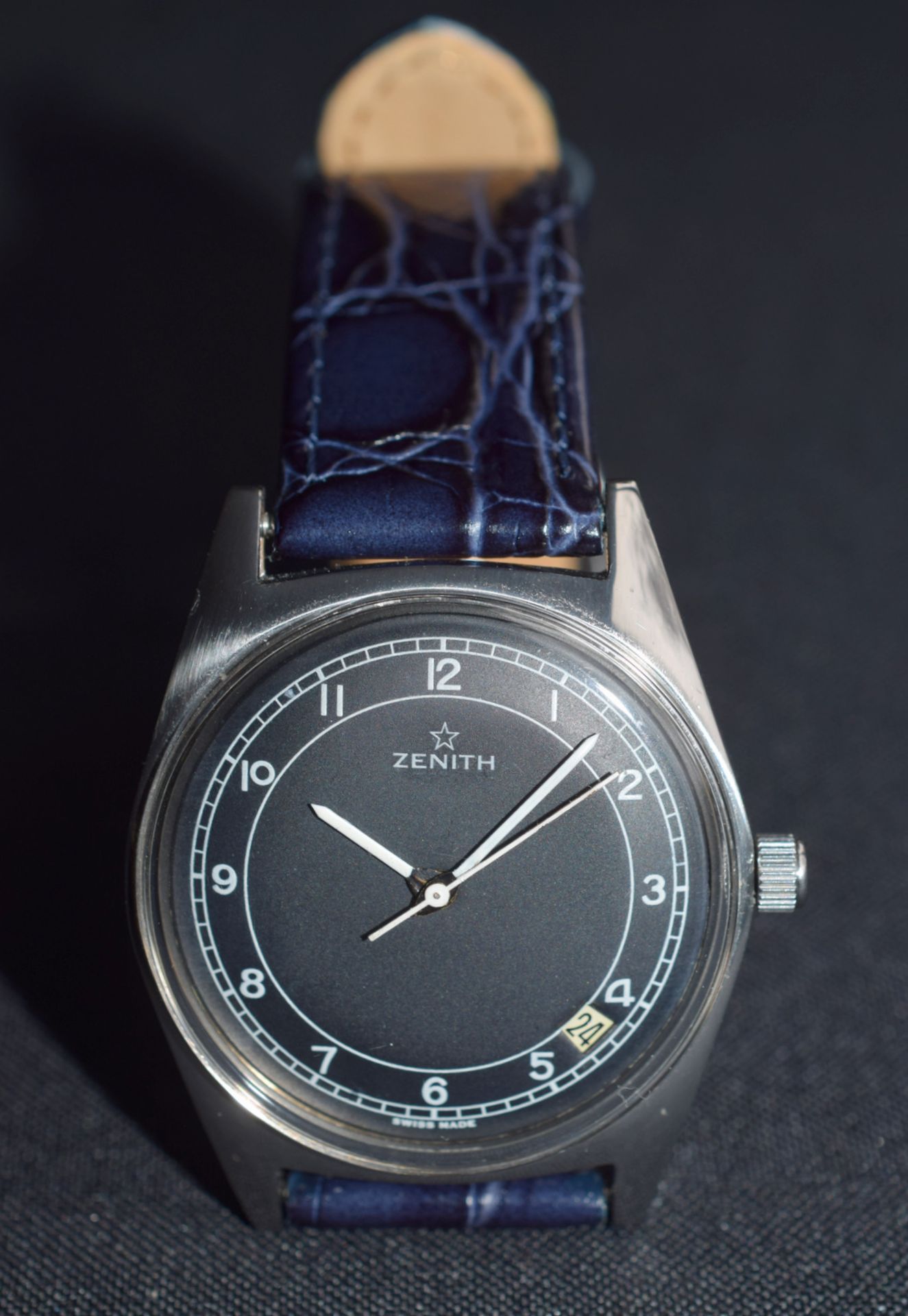 Zenith Black Dial Gentleman's Wristwatch - Image 5 of 5