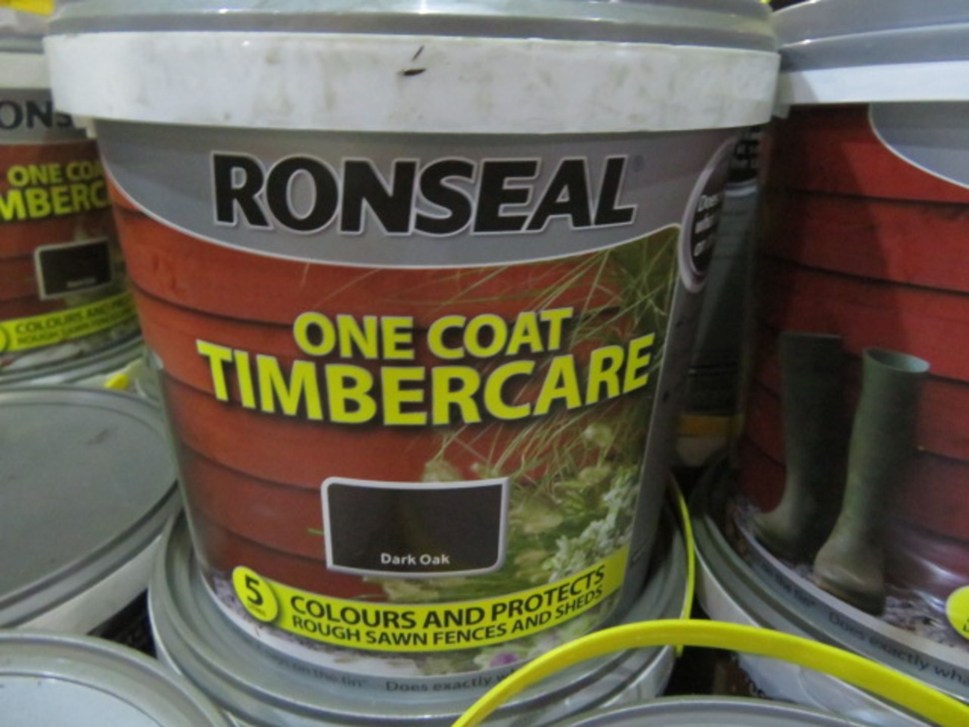 (313) LARGE PALLET TO CONTAIN APPROX. 80 x 5L RONSEAL PAINTS. HUGE RE-SALE POTENTIAL. UK PALLE... - Image 3 of 4