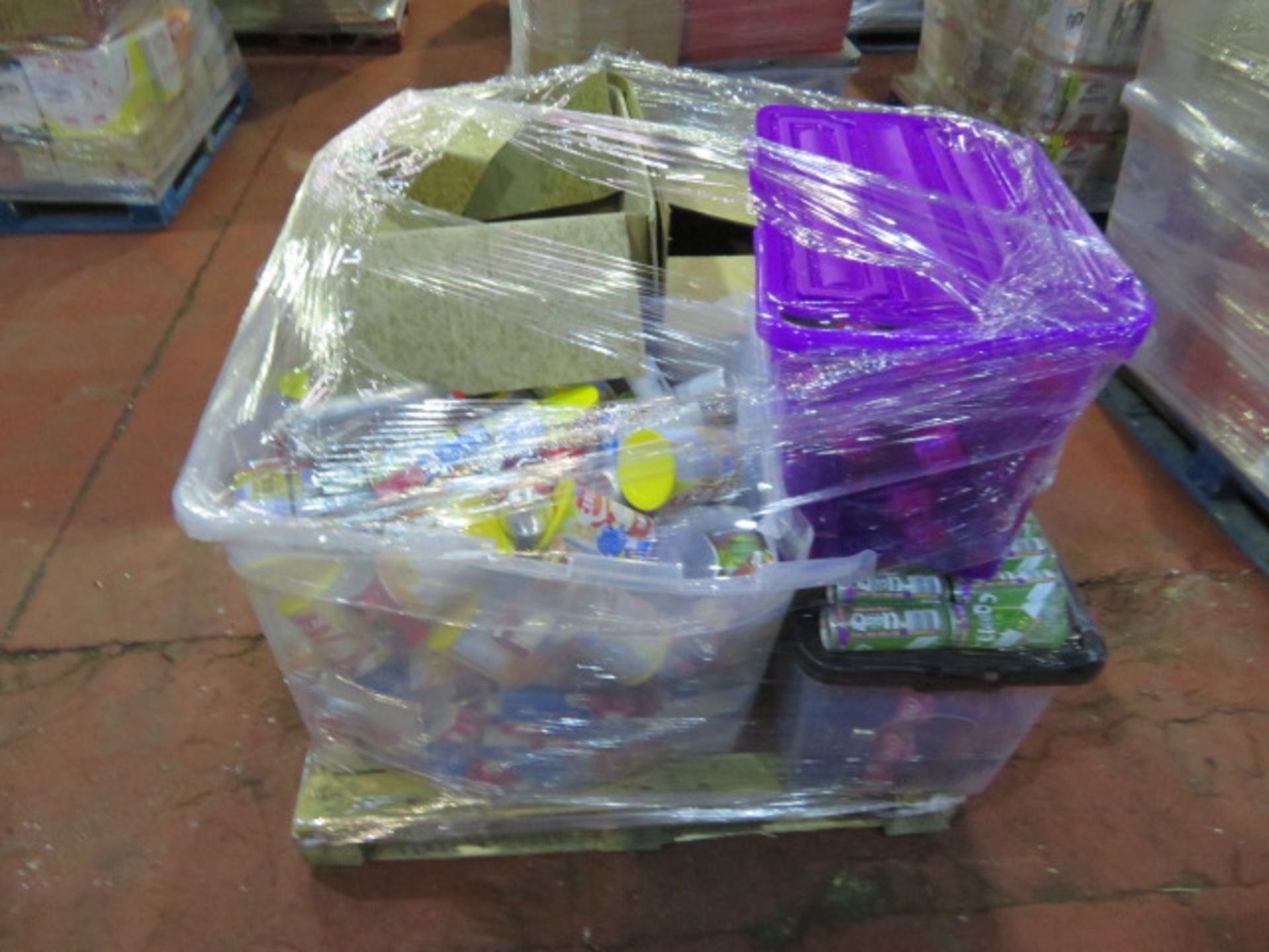 (333) LARGE PALLET TO CONTAIN A VERY LARGE QTY OF VARIOUS FOOD, DRINK & CONFECTIONARY TO INCLU... - Image 2 of 5