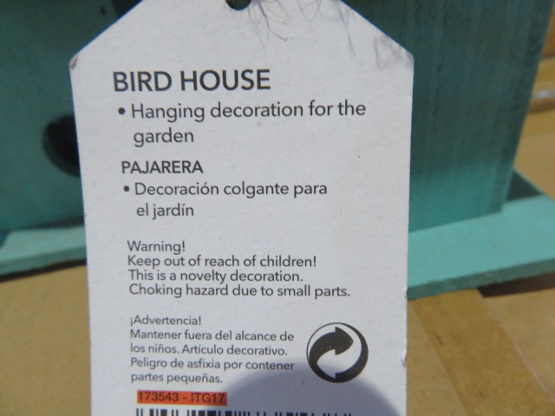 (40) PALLET TO CONTAIN 432 x BRAND NEW WOODEN BIRD BOX/HOUSE. RRP £3.99 EACH. UK PALLET DELIVE... - Image 4 of 4