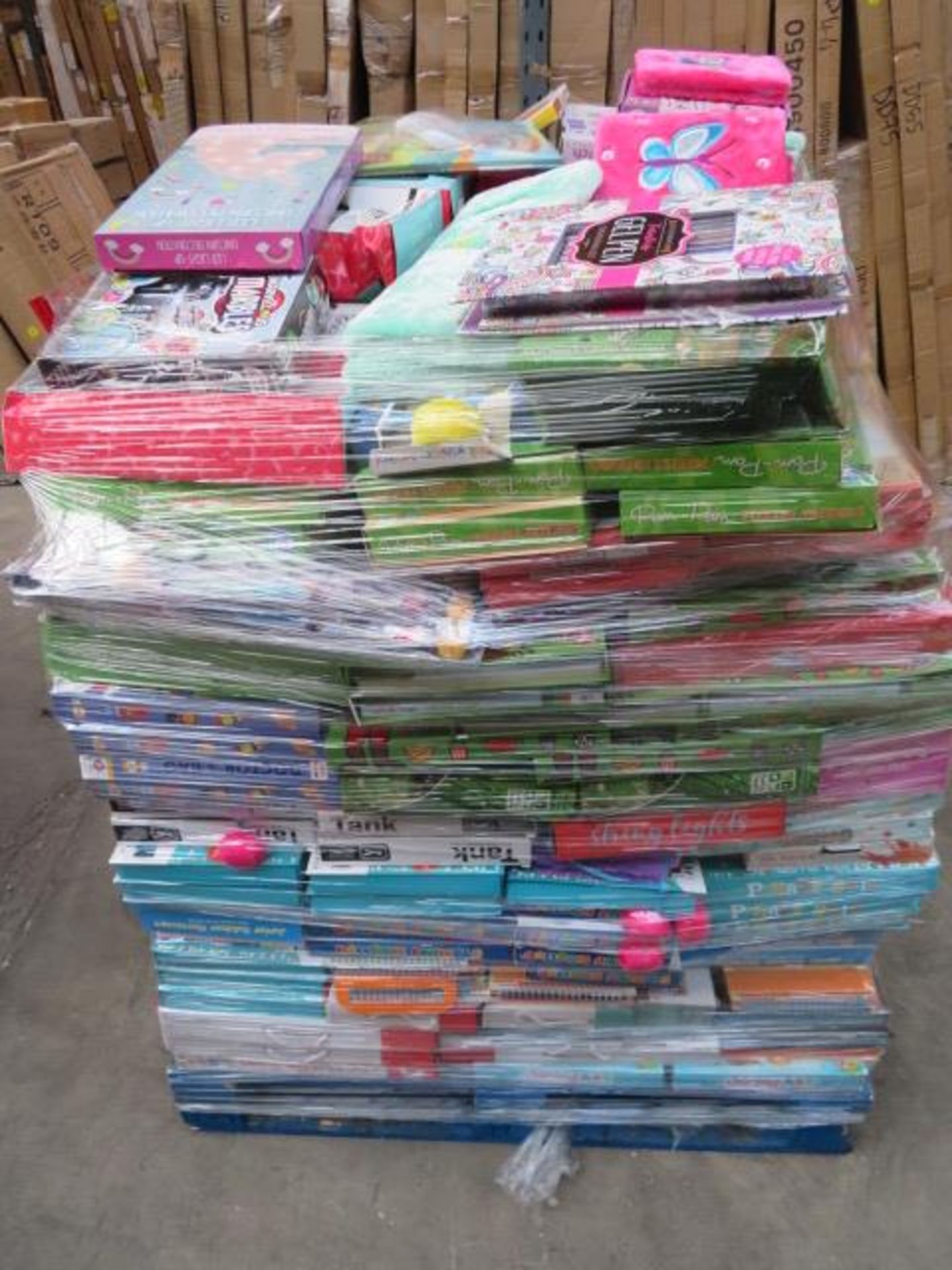 (48) LARGE PALLET TO CONTAIN A VERY LARGE QTY OF VARIOUS ITEMS TO INCLUDE: UNICORN LIGHT UP DEC... - Image 7 of 12