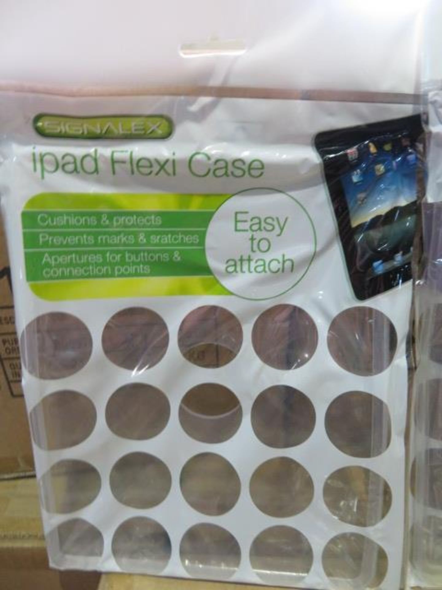 (7) PALLET TO CONTAIN 1,944 x BRAND NEW SIGNALEX IPAD FLEXI CASES. CUSHIONS & PROTECTS, PREVENT... - Image 2 of 3