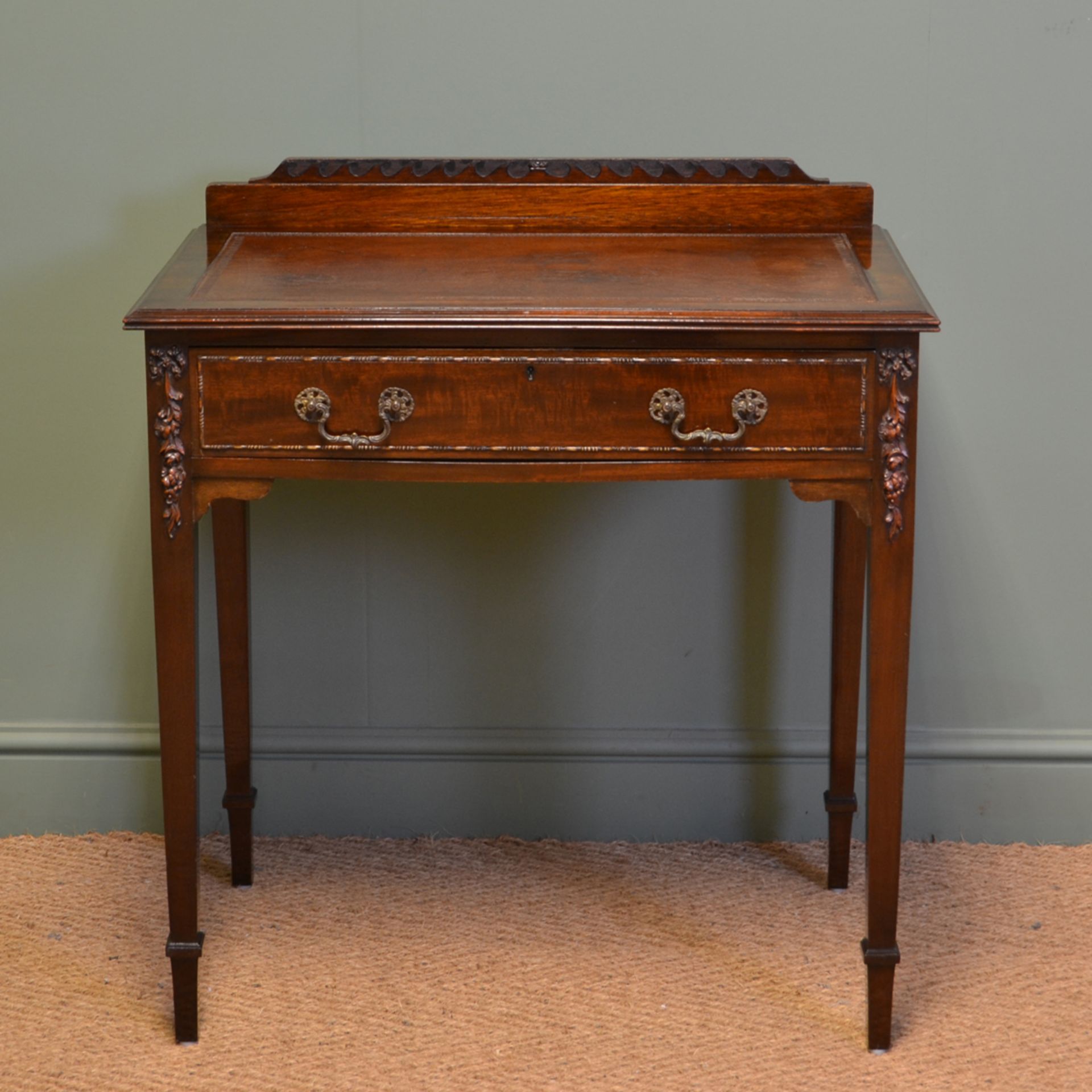 Quality Warring and Gillows Antique Edwardian Writing Table