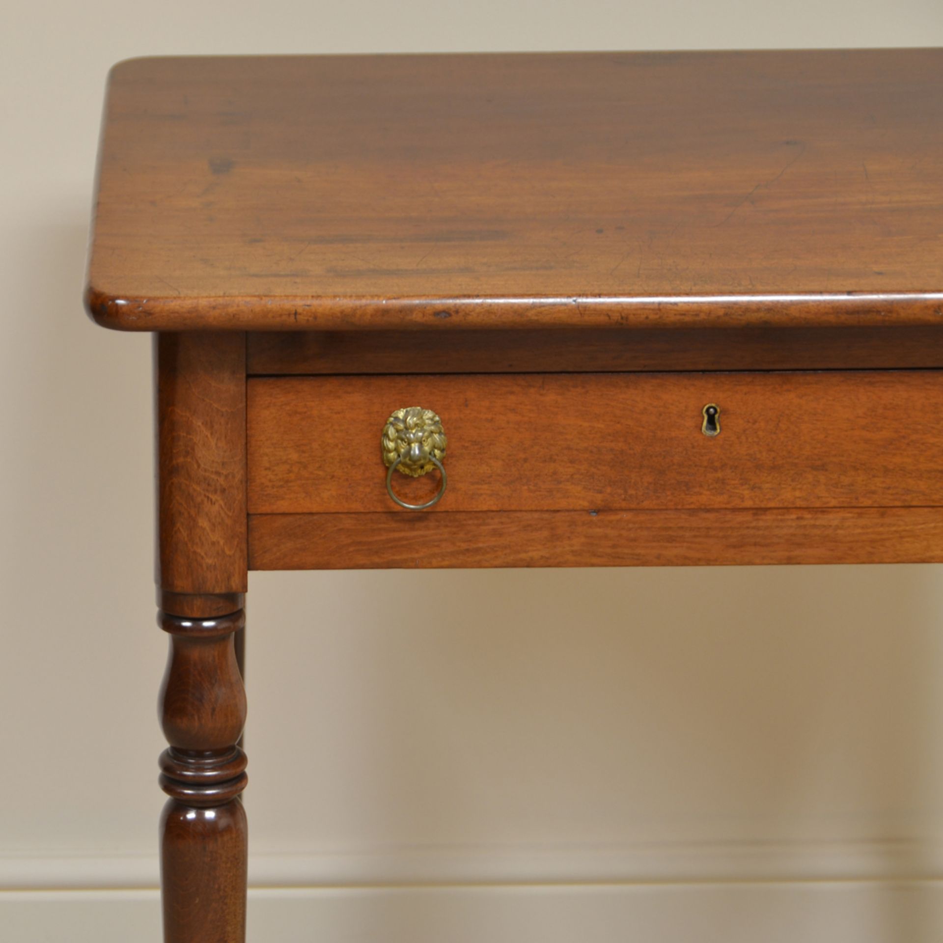 Regency Mahogany Antique Side Table - Image 4 of 7