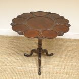 Unusual Georgian Mahogany Antique Supper Table