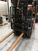 Toyota gas forklift used