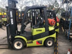 F508 Clark C25L LPG Forklift