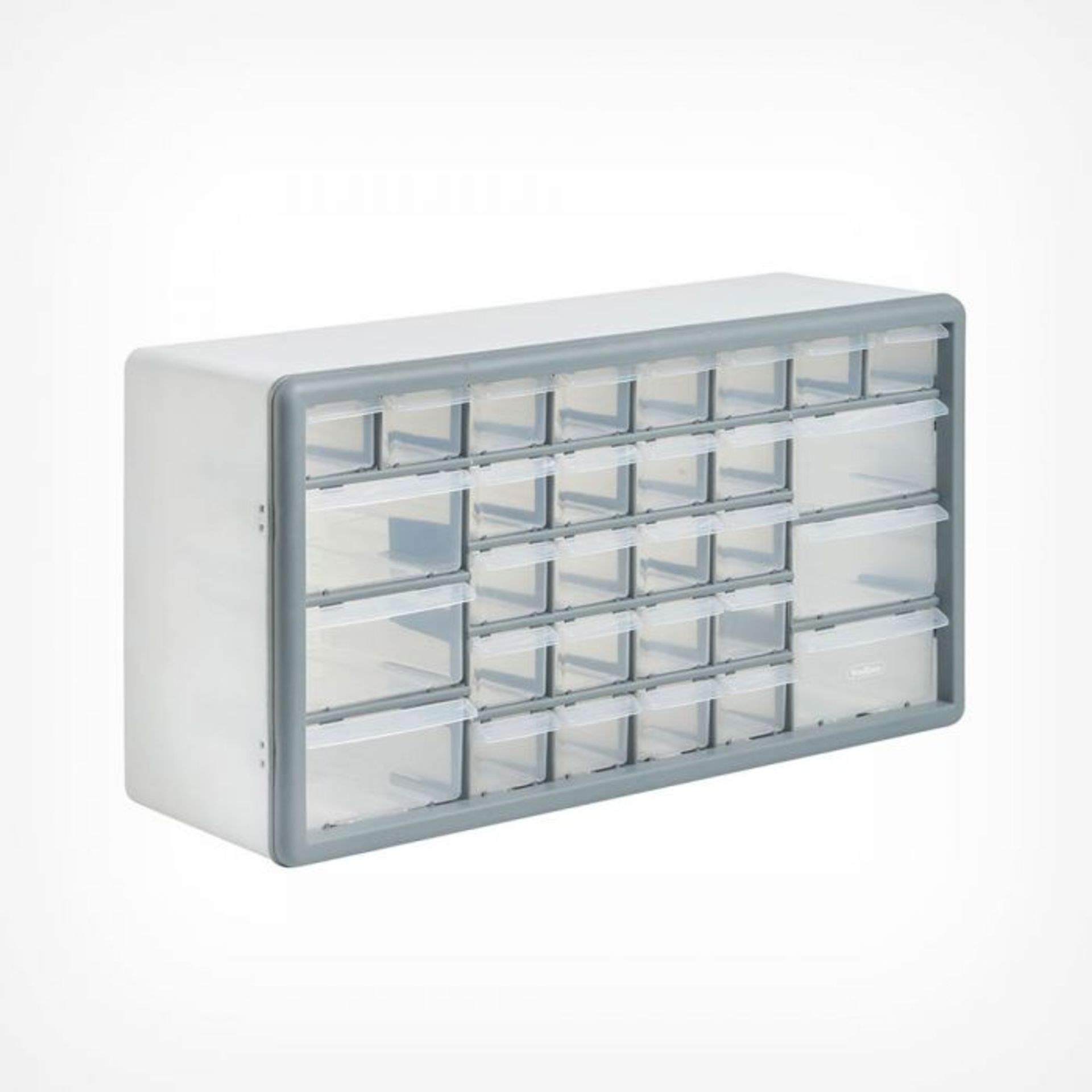 (S363) White 30 Drawer Organiser Perfect for storing small parts such as nuts, bolts, screws, ... - Image 2 of 4