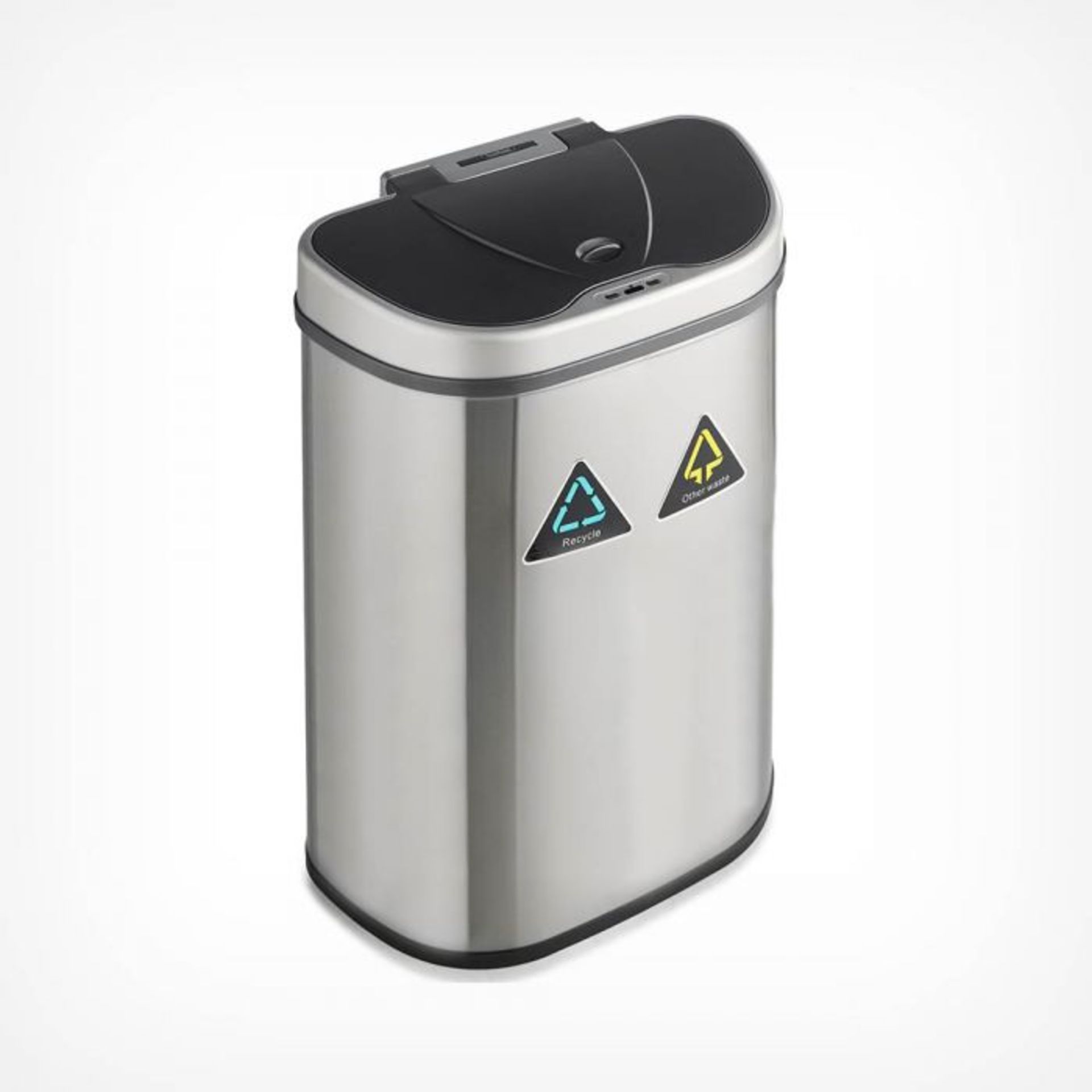 (V75) 70L Recycling Sensor Bin Advanced, hygienic and practical! LED Infrared Sensor opens the... - Image 2 of 4