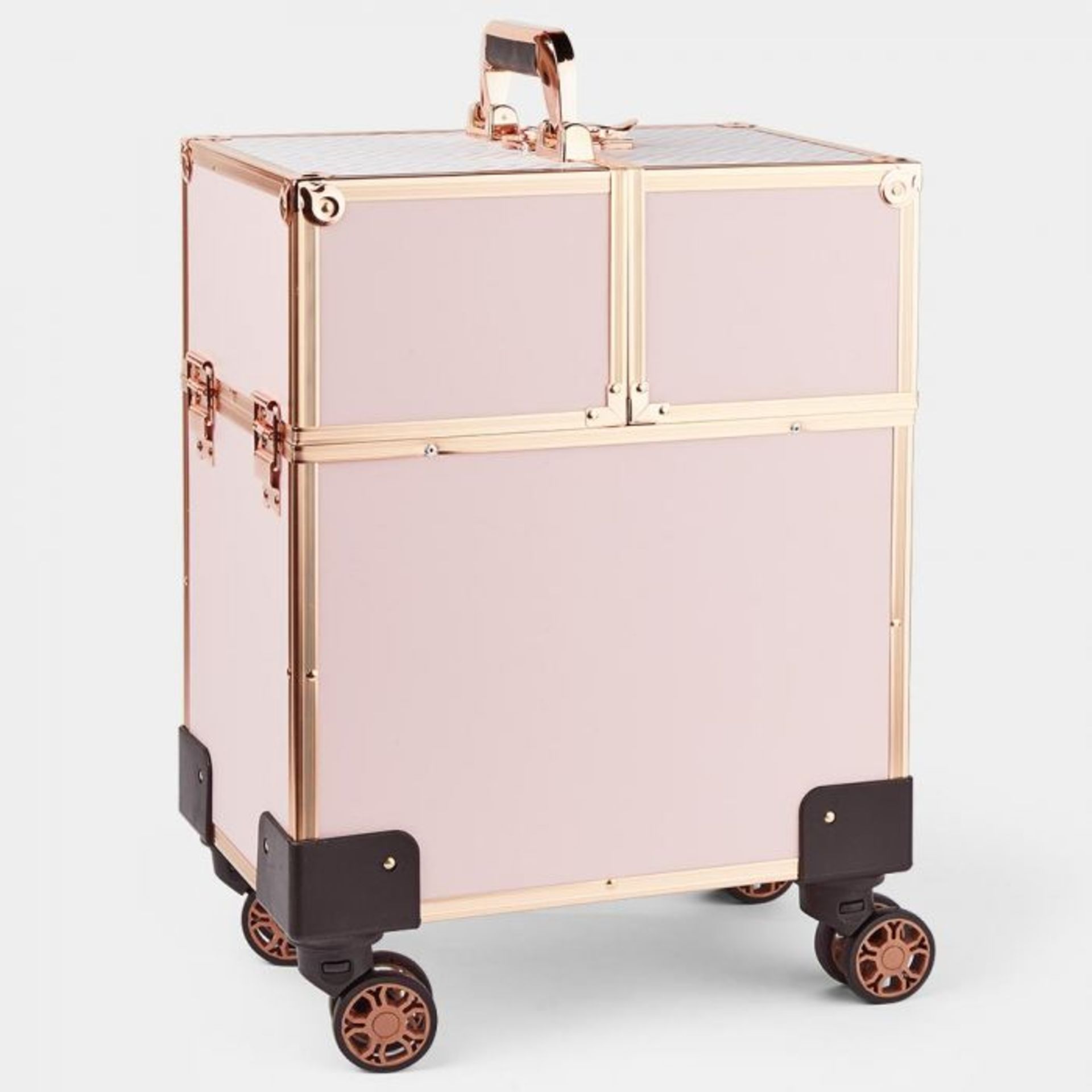 (S47) Beauty Trolley Extending suitcase-style handle for comfortable, easy transportation (88c... - Image 2 of 4