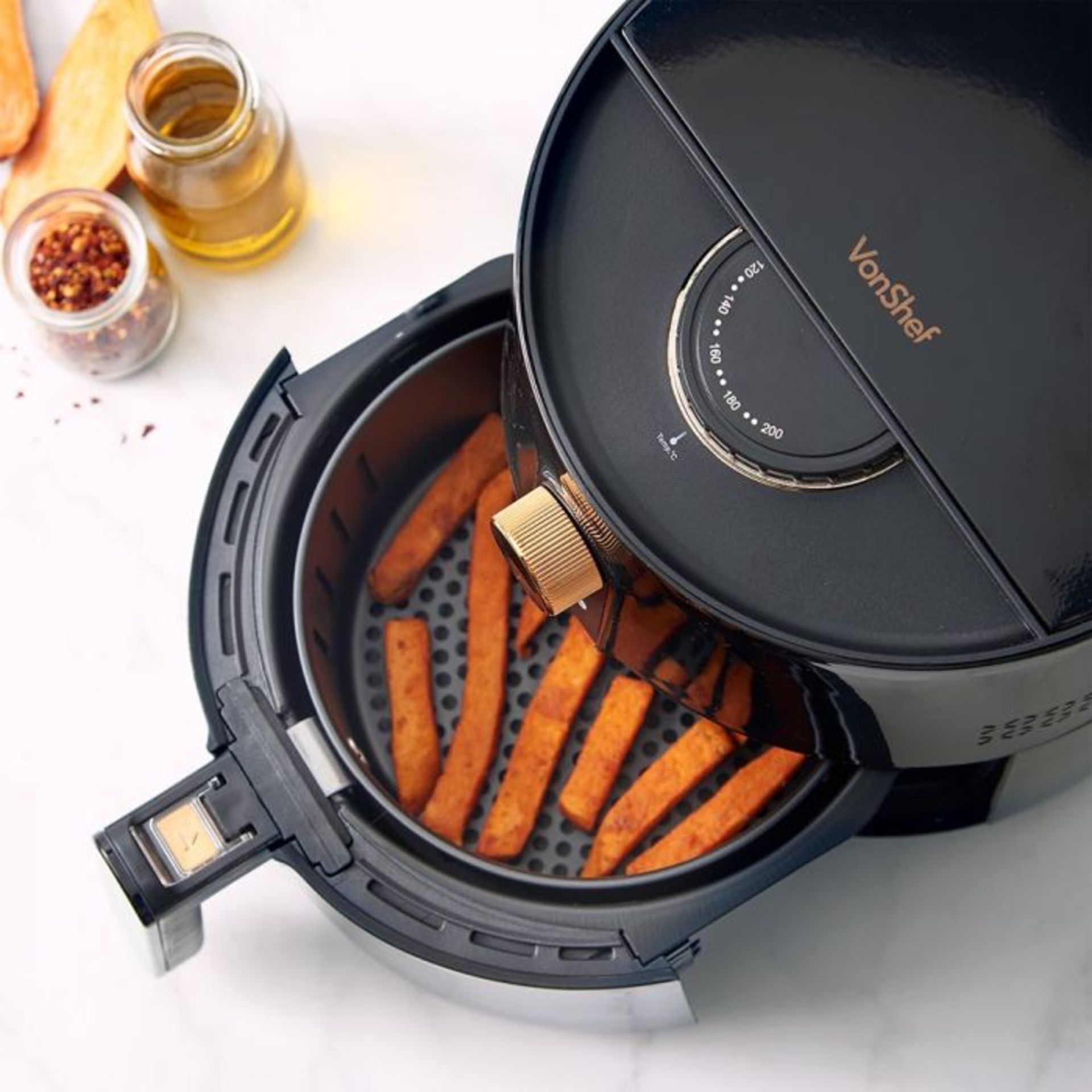 (S327) 3.5L Air Fryer All the taste of deep fat frying with up to 80% fewer calories. Vapour ... - Image 3 of 4