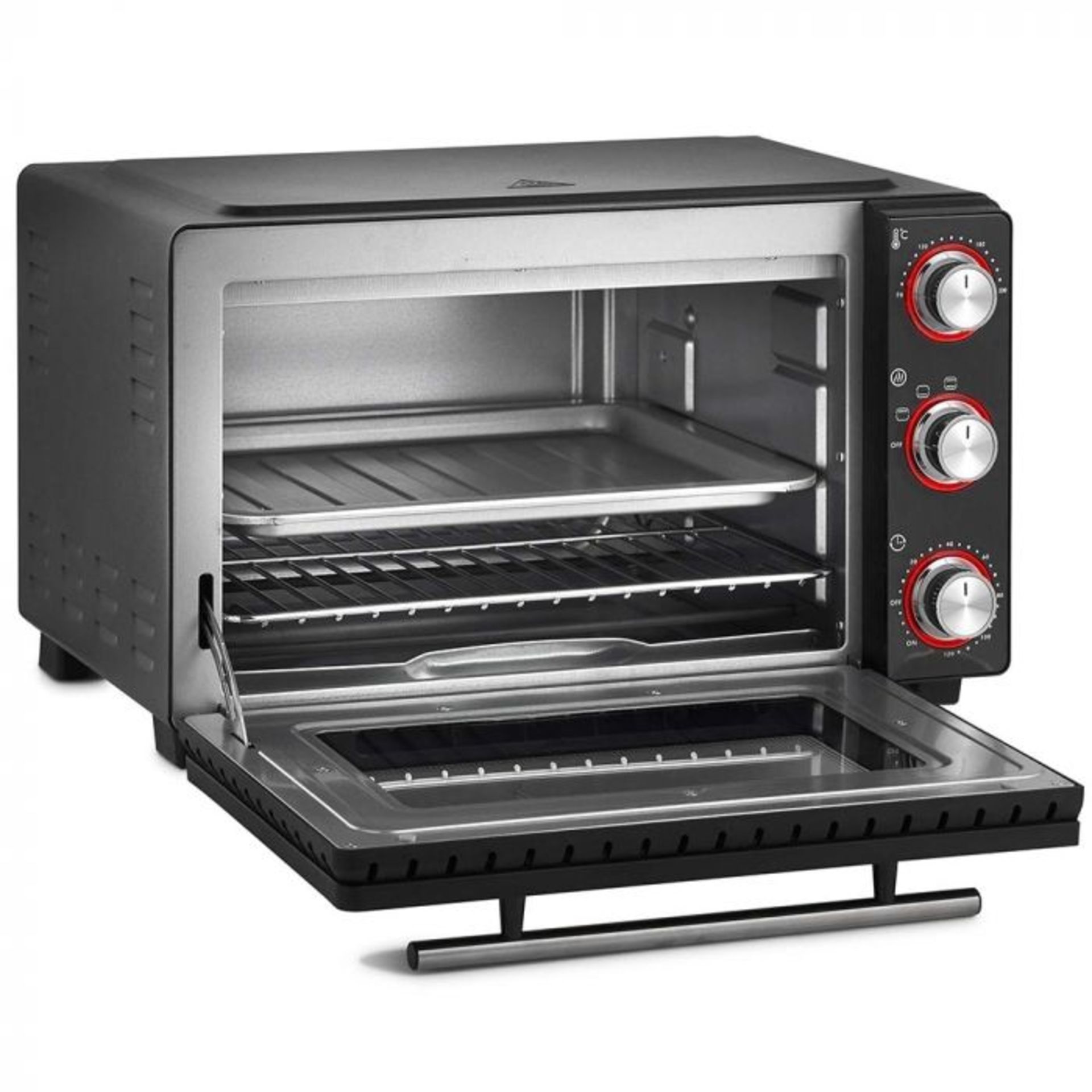 (V110) 28L Mini Oven Cooker & Grill 28L capacity and unobtrusive size makes it ideal for space... - Image 3 of 4