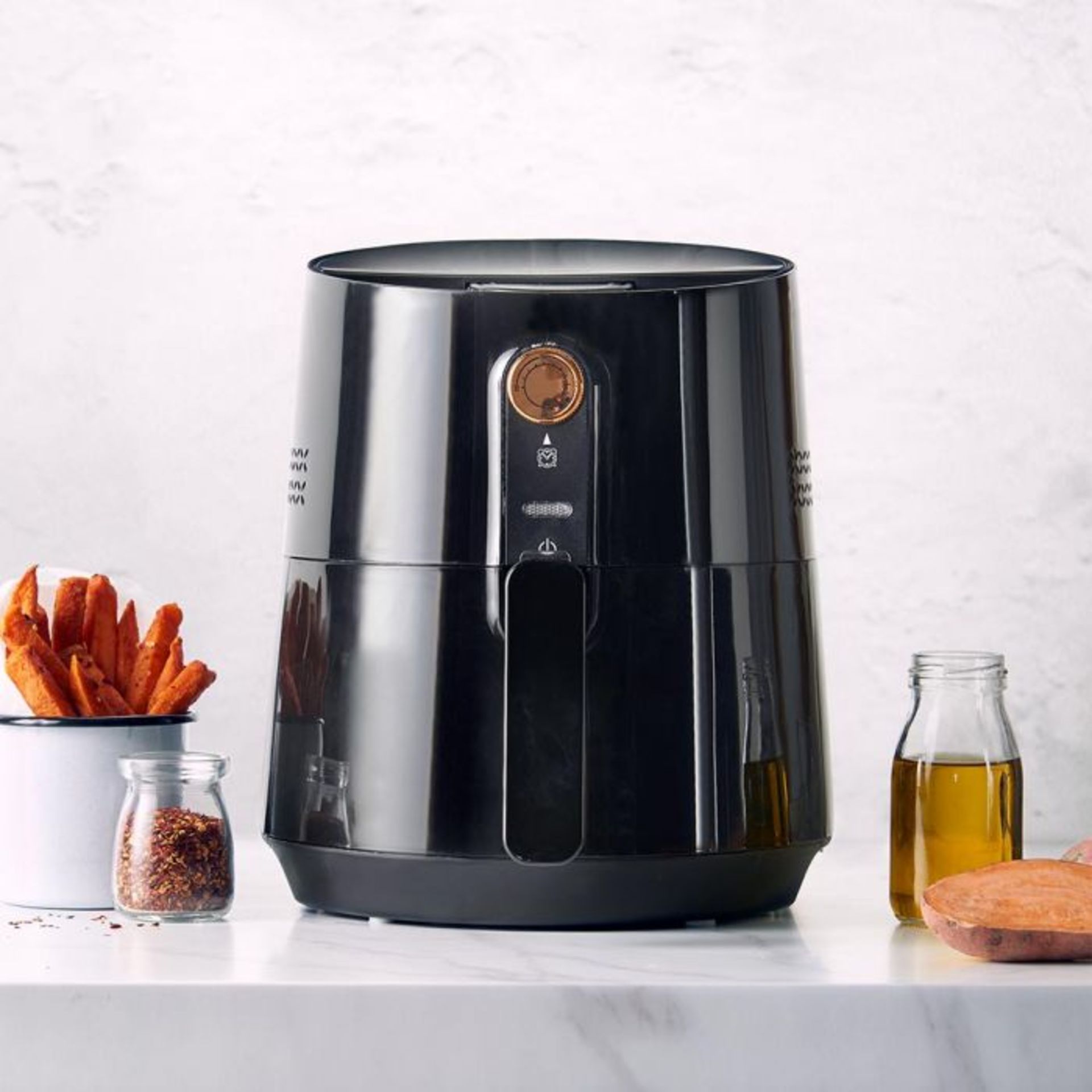 (S327) 3.5L Air Fryer All the taste of deep fat frying with up to 80% fewer calories. Vapour ...