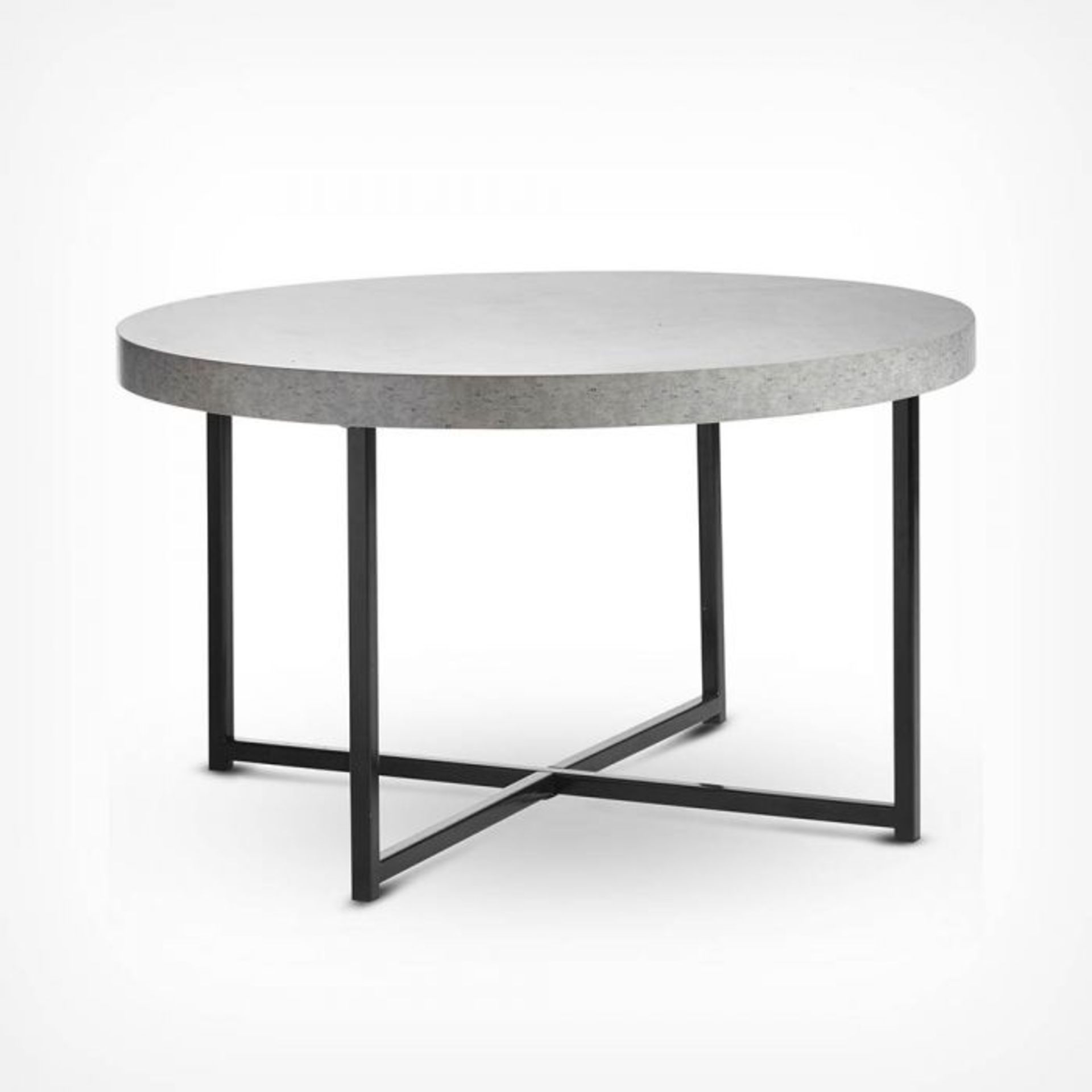 (S368) Concrete-Look Coffee Table Add a modern luxe feel to your living room with the VonHaus ... - Image 2 of 3