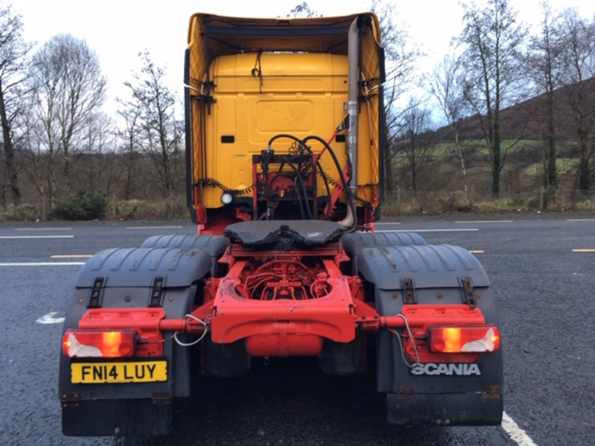 2014 SCANIA G440 HIGHLINE T/UNIT 6X2 REAR LIFT AXLE - Image 5 of 13