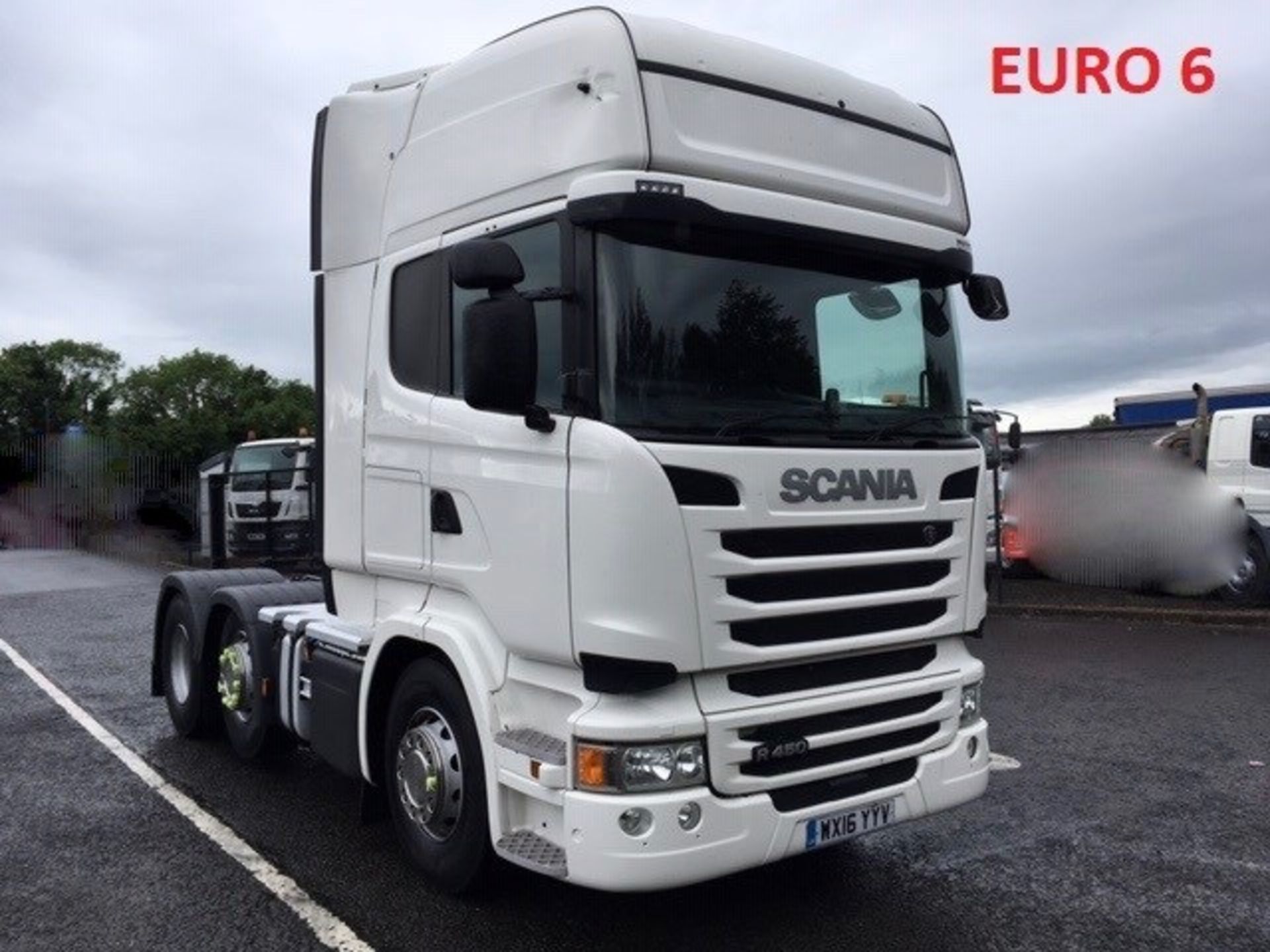 2016 SCANIA TOPLINE R450 EURO 6 6X2 T/UNIT