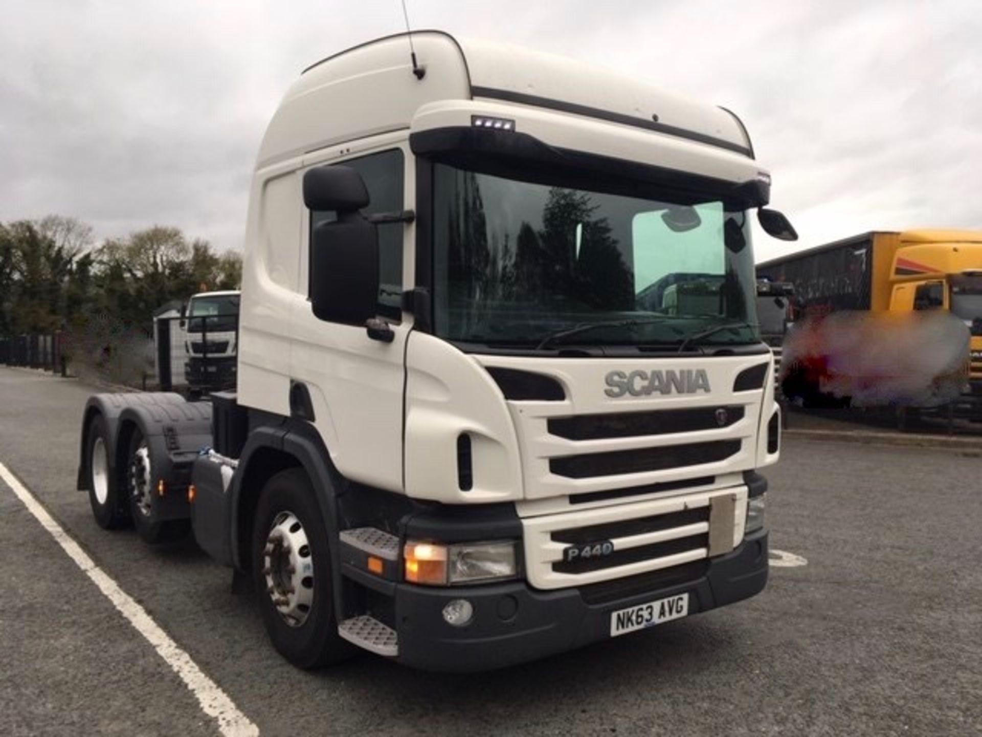 2013 (63) SCANIA P440 HIGHLINE SLEEPERCAB, 6X2 T/UNIT