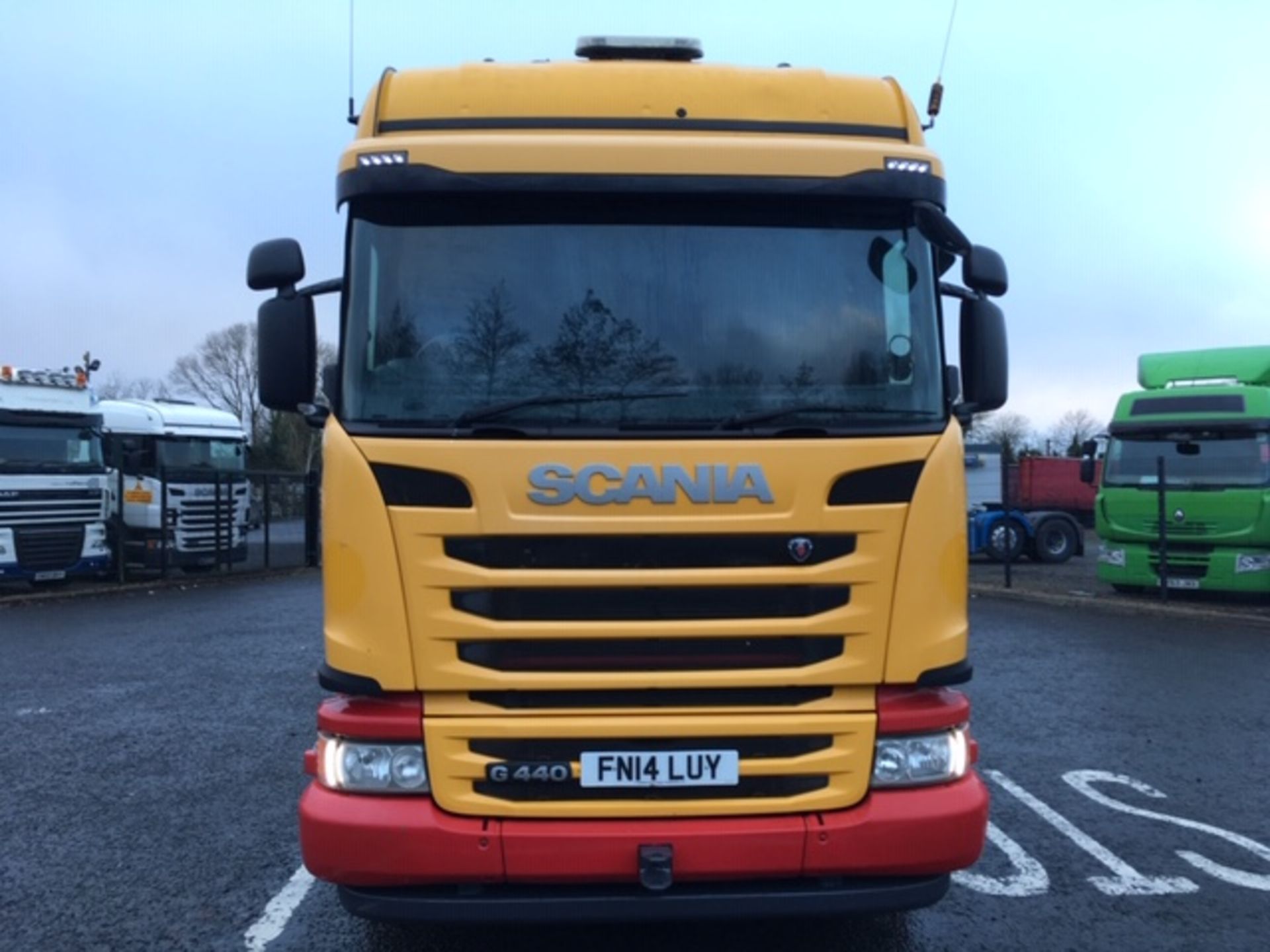 2014 SCANIA G440 HIGHLINE T/UNIT 6X2 REAR LIFT AXLE - Image 6 of 13