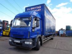 57 Iveco Eurocargo 180E25 28FT Curtainsider