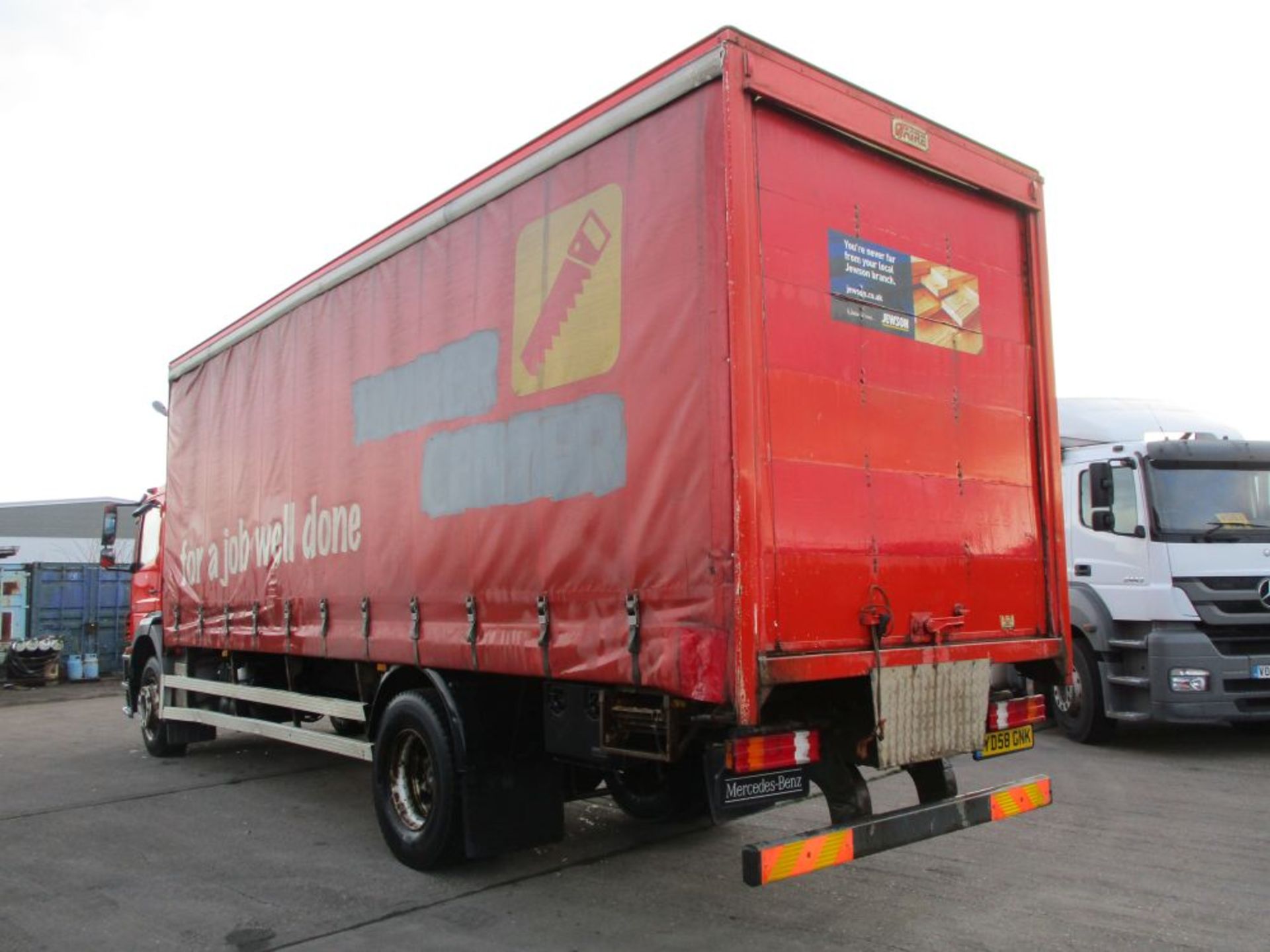 58 Mercedes 1824 Axor 26FT Curtainsider - Image 3 of 7