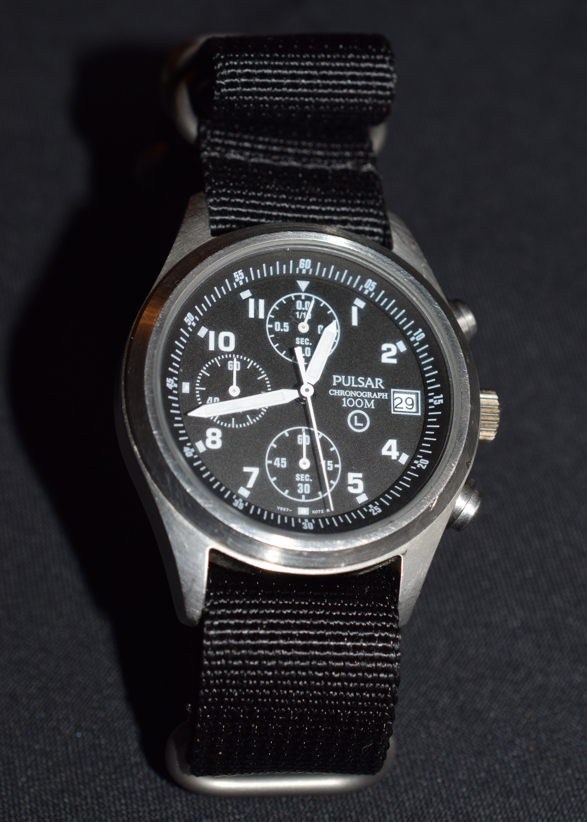 Excellent Military Pulsar Chronograph circa 2005