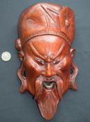 Vintage Chinese Wooden Mask