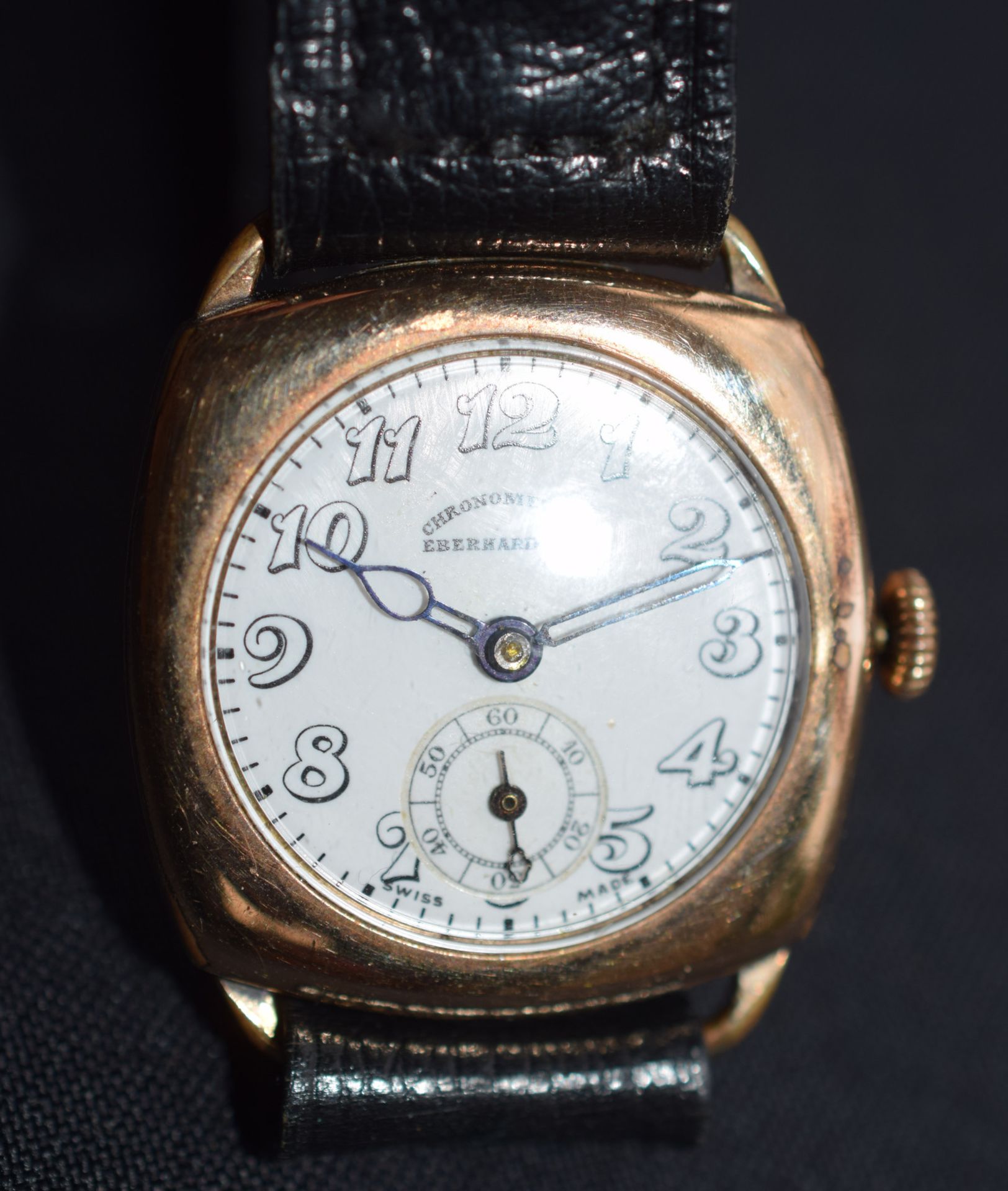 Vintage Eberhard GP Trench Watch - Image 5 of 5