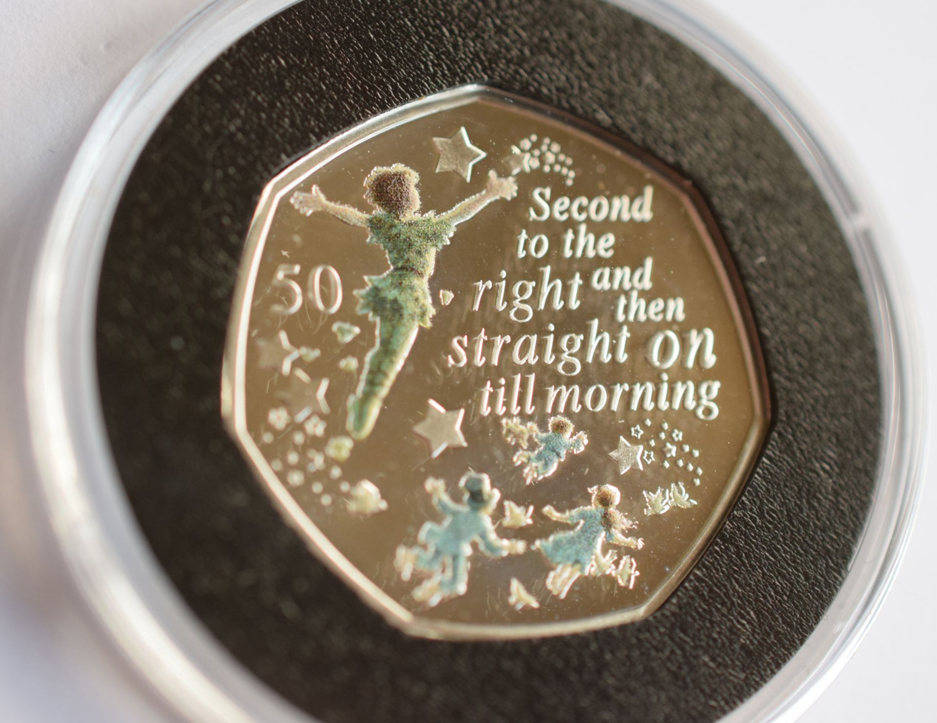 Boxed Silver Proof Peter Pan 50p Limited Edition - Image 5 of 5