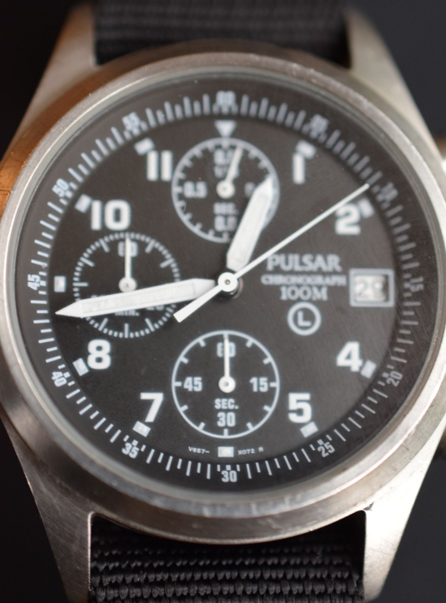 Excellent Military Pulsar Chronograph circa 2005 - Image 5 of 7