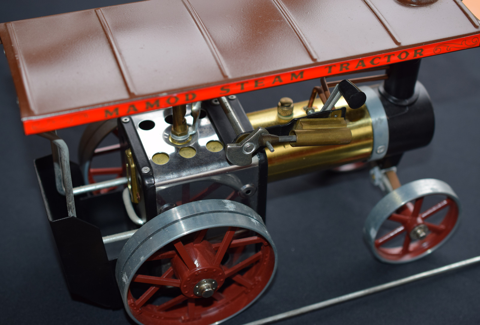 Mamod Steam Traction Engine In Box - Image 4 of 6